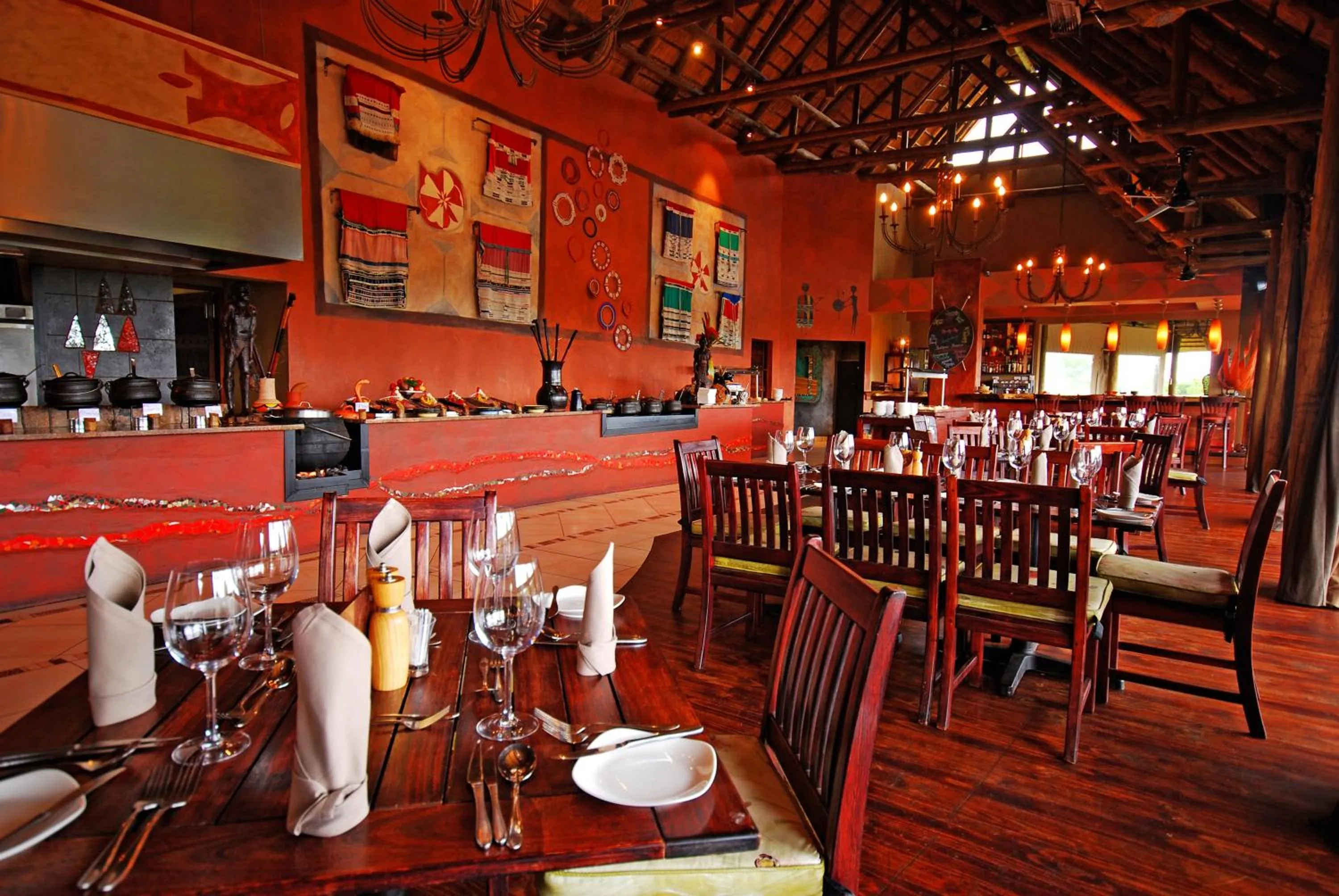 Restaurant/places to eat in Indaba Hotel, Spa & Conference Center