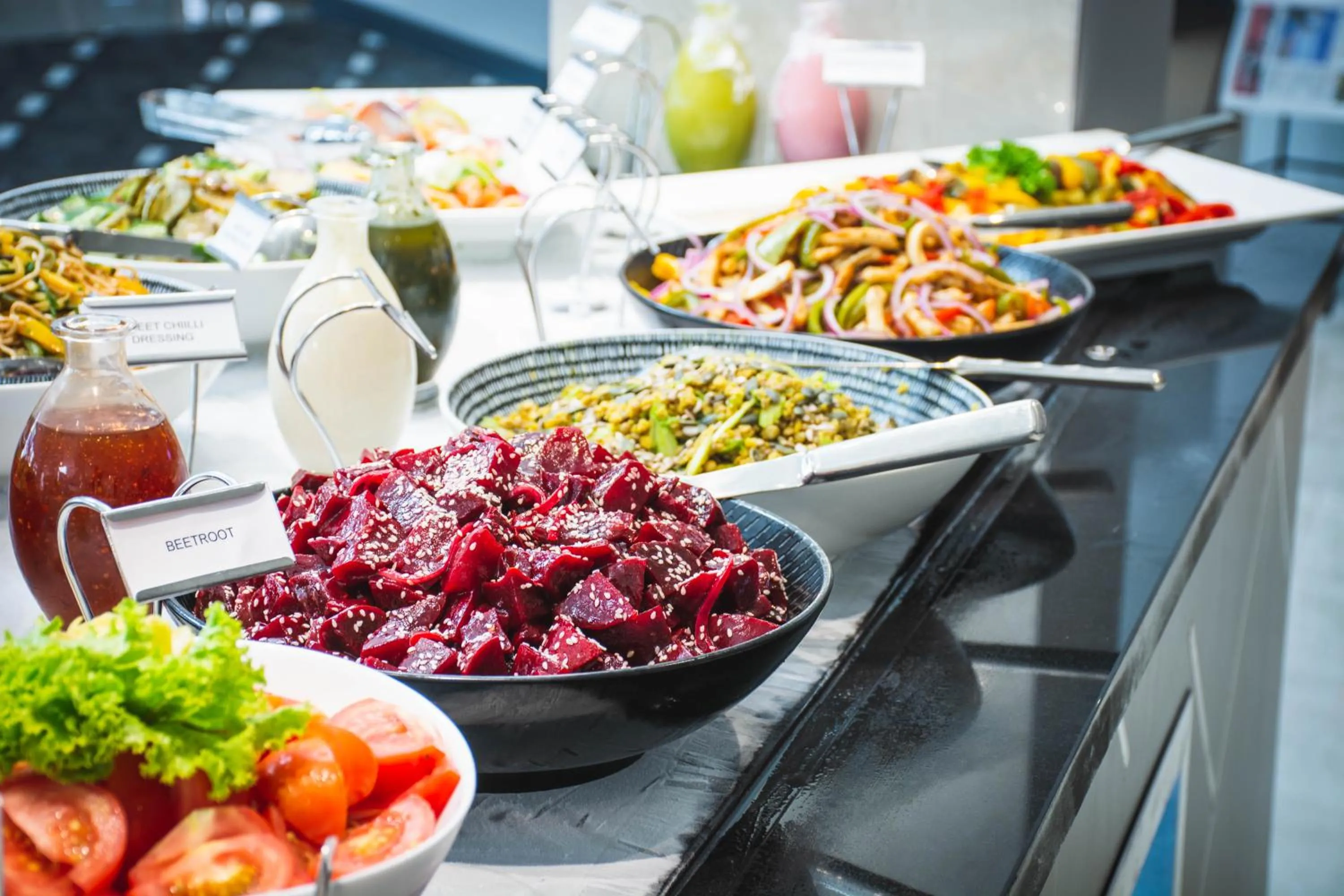 Food and drinks in Indaba Hotel, Spa & Conference Center