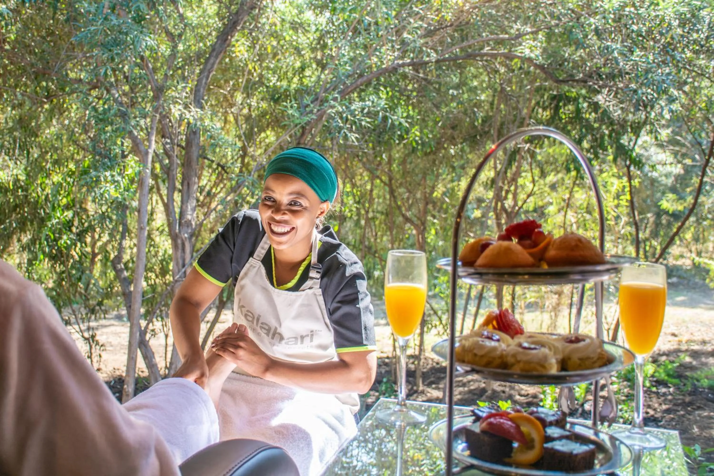 Staff in Indaba Hotel, Spa & Conference Center