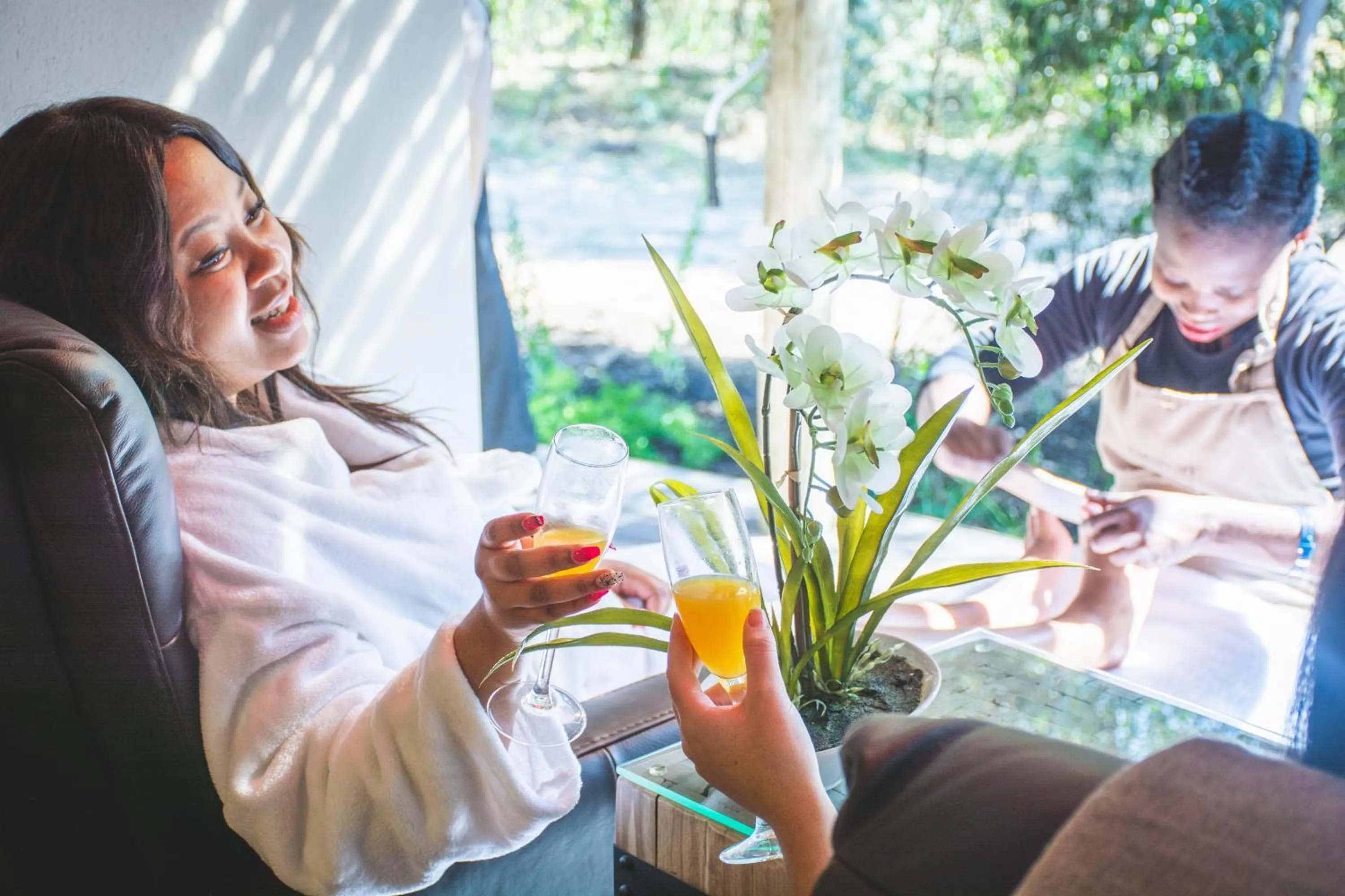 Staff in Indaba Hotel, Spa & Conference Center