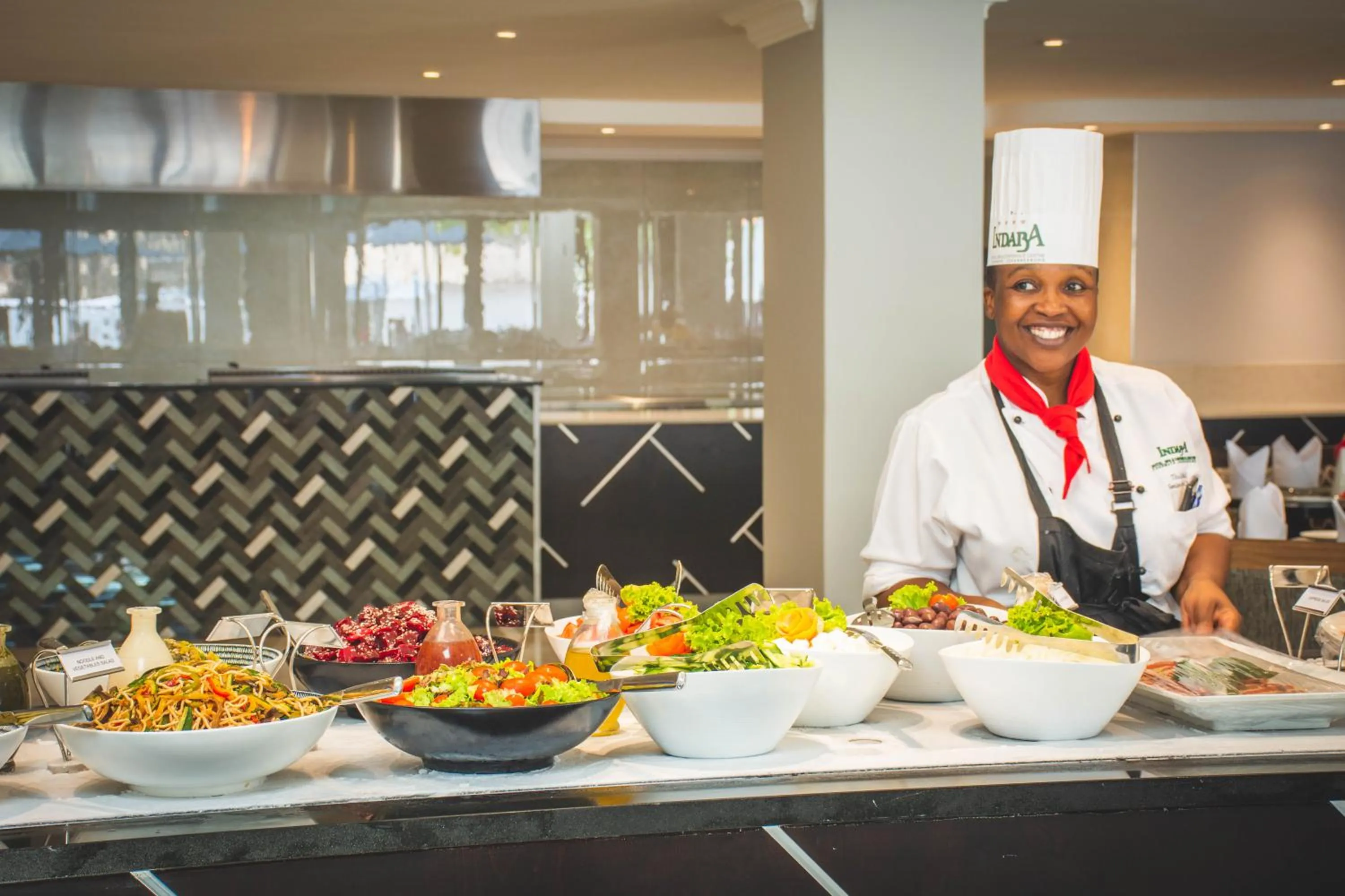 Staff in Indaba Hotel, Spa & Conference Center