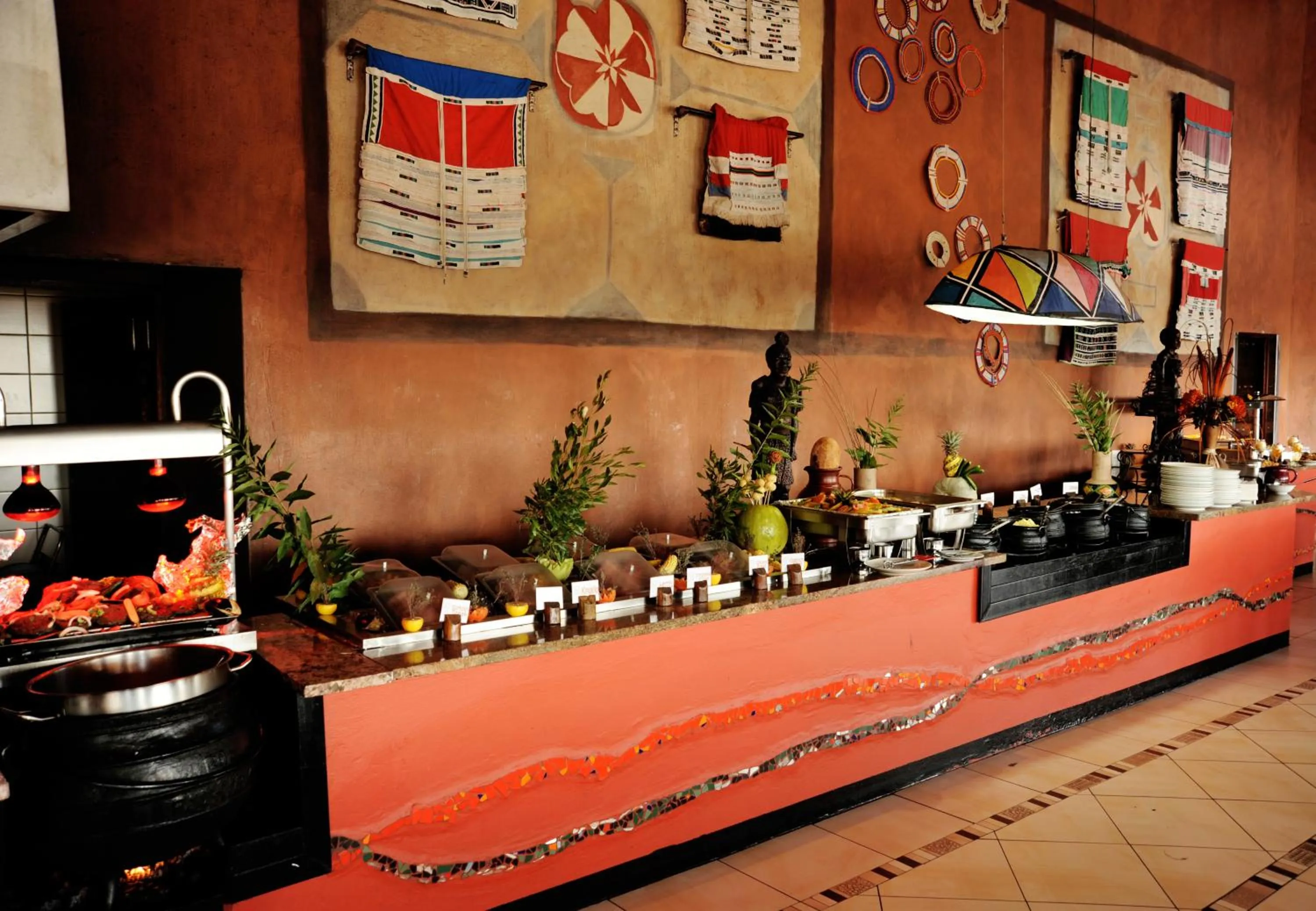 Food in Indaba Hotel, Spa & Conference Center