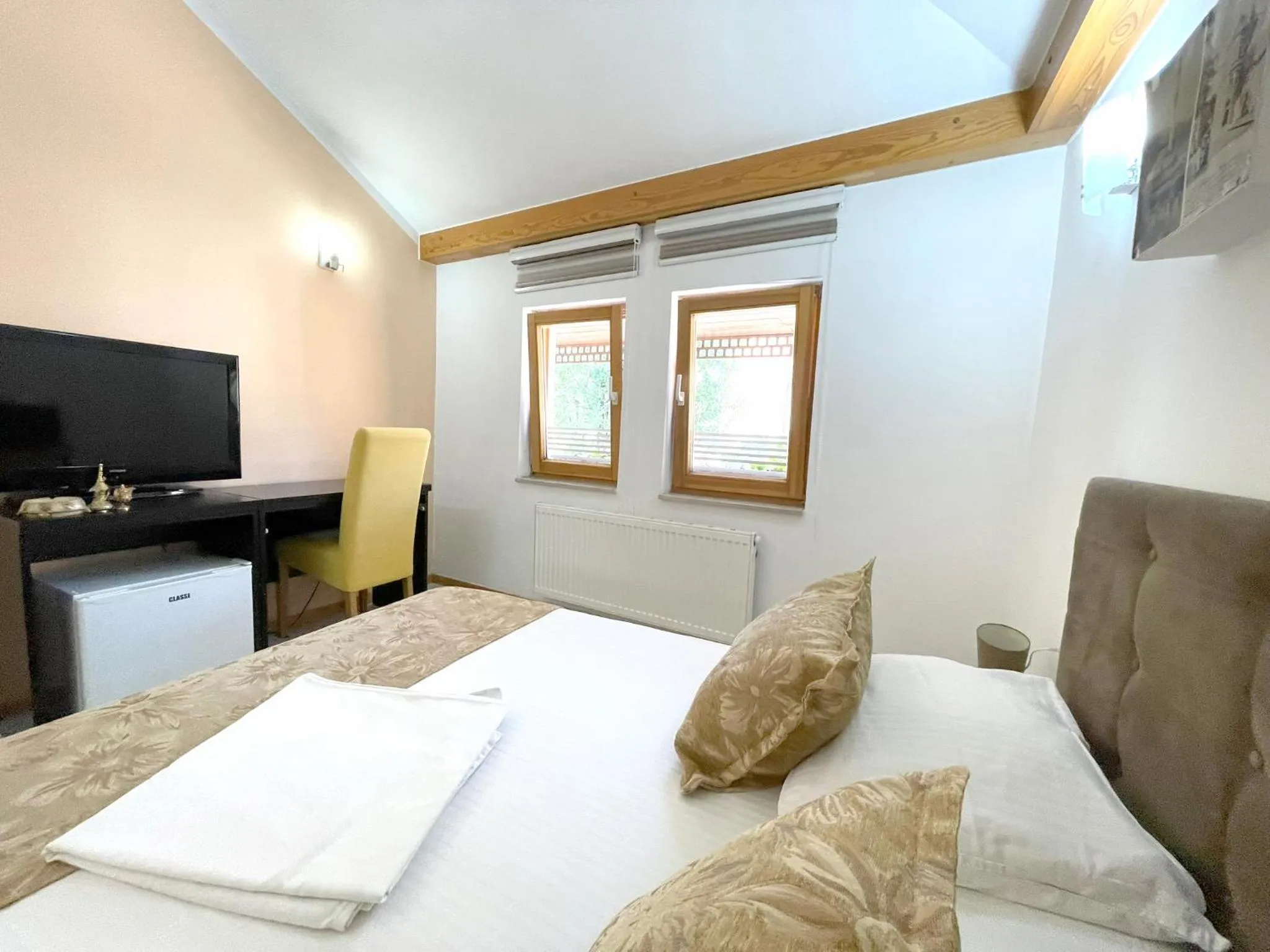 Bed in Hotel Kovači