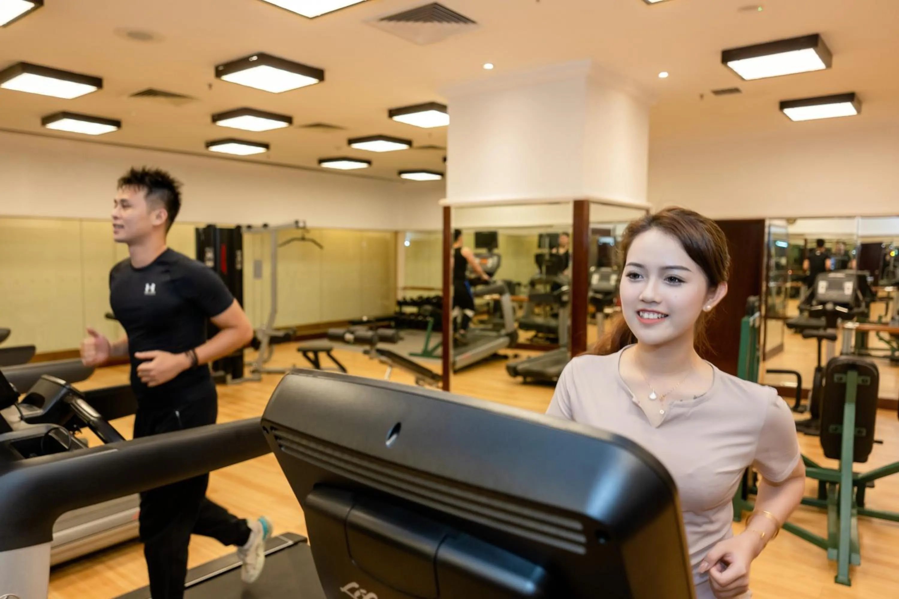 Fitness centre/facilities in Shangri-La Beihai