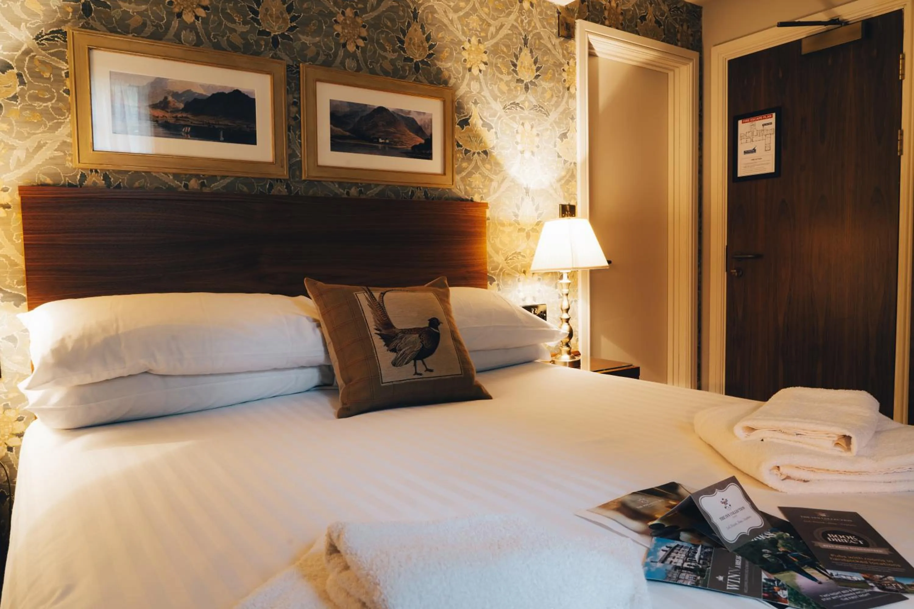 Bedroom, Bed in The Pheasant Inn - The Inn Collection Group