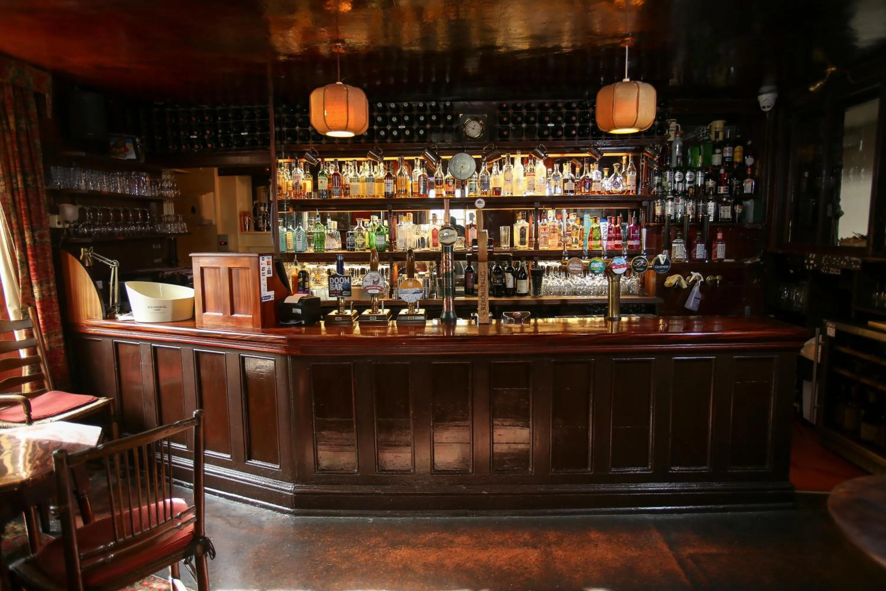 Lounge or bar in The Pheasant Inn - The Inn Collection Group