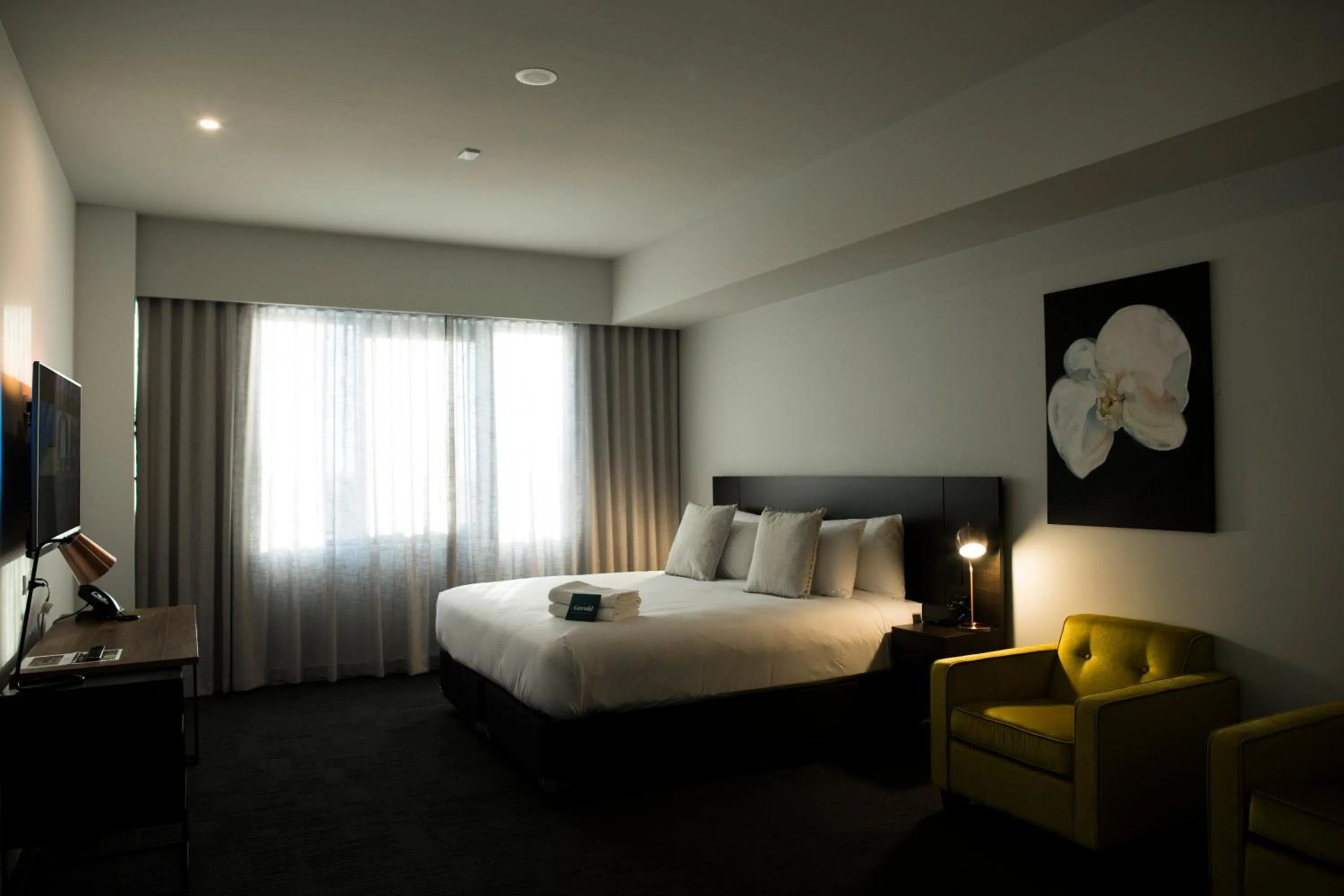 Bedroom, Bed in The Gerald Apartment Hotel