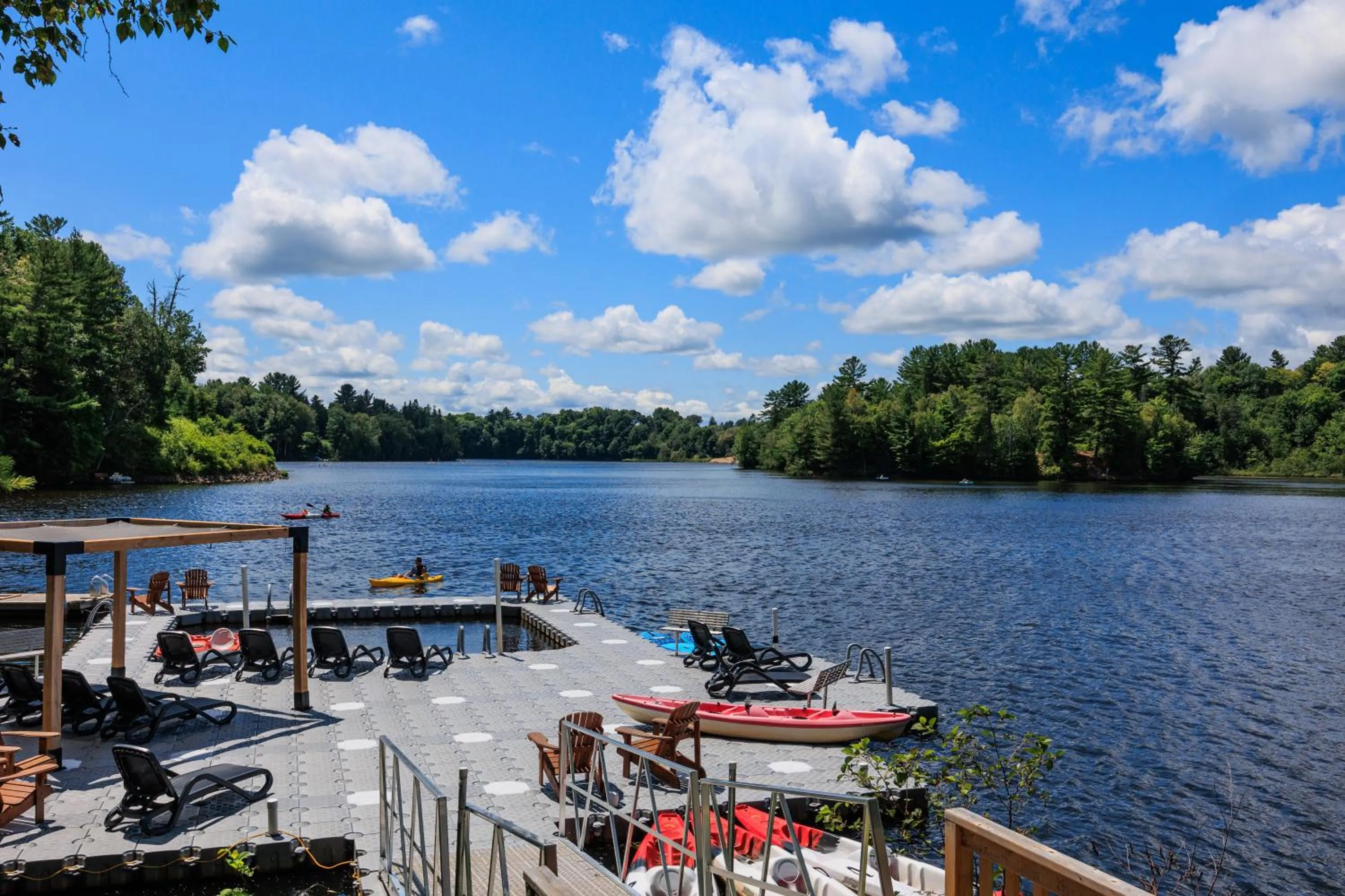 Lake view in Rawdon Golf Resort