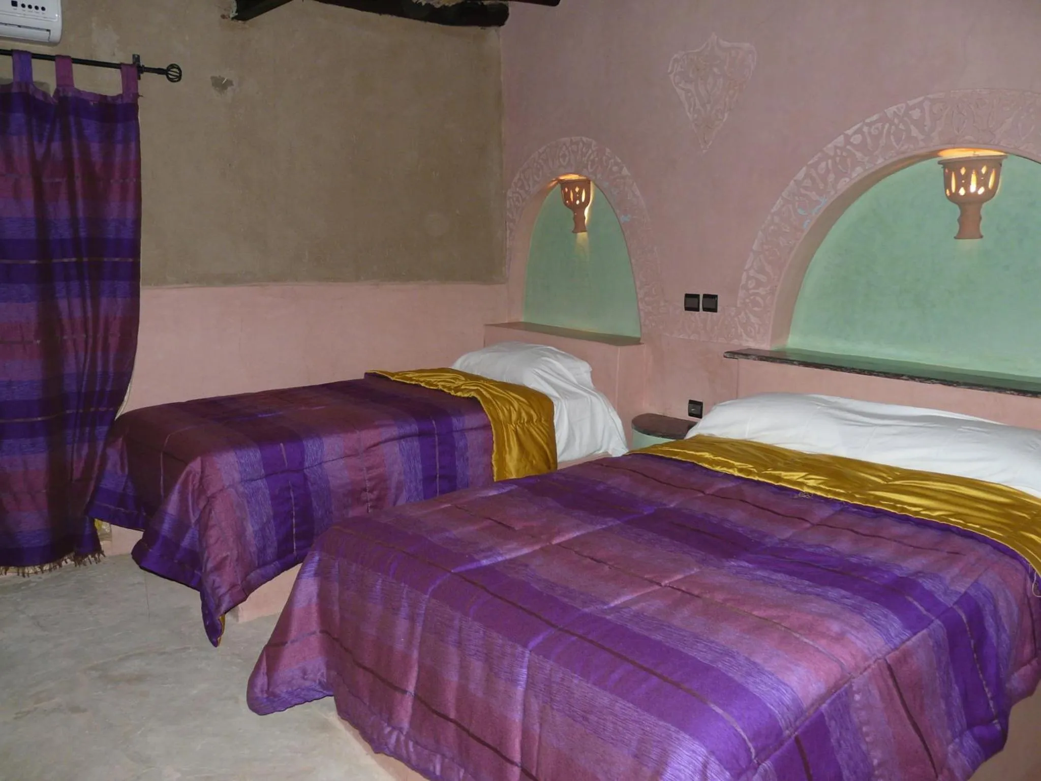 Bed in Palmeras Y Dunas Luxery Camp