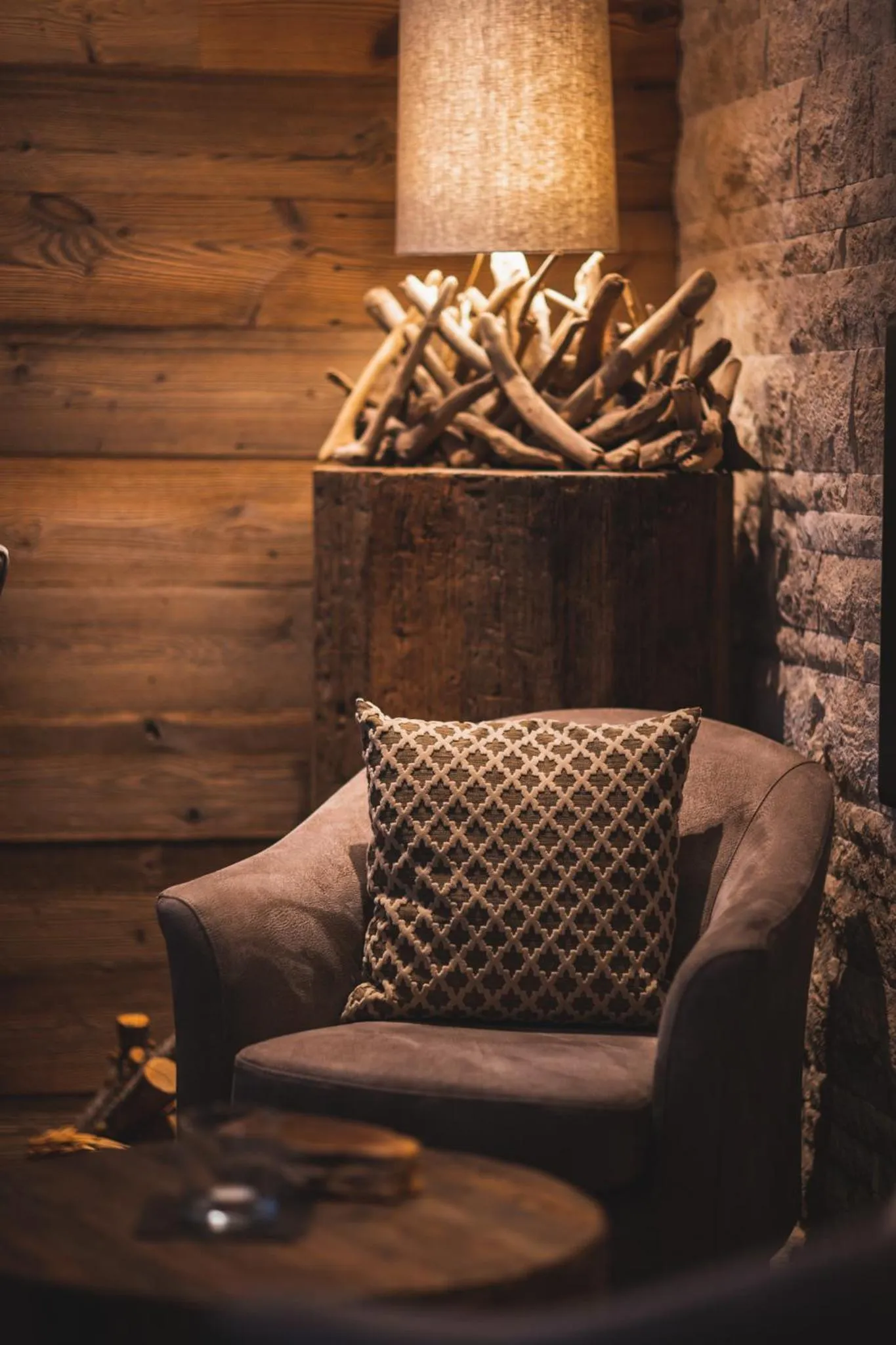 Seating area in Hotel Central