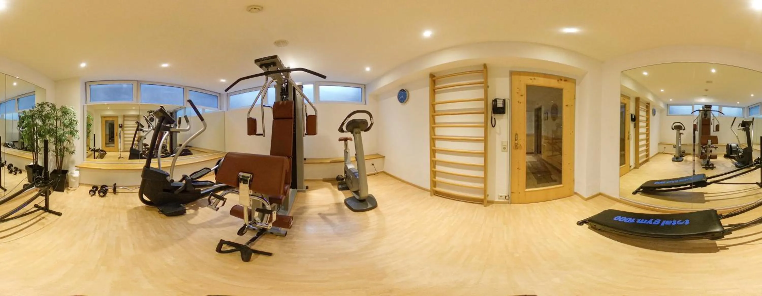 Fitness centre/facilities in Hotel Central