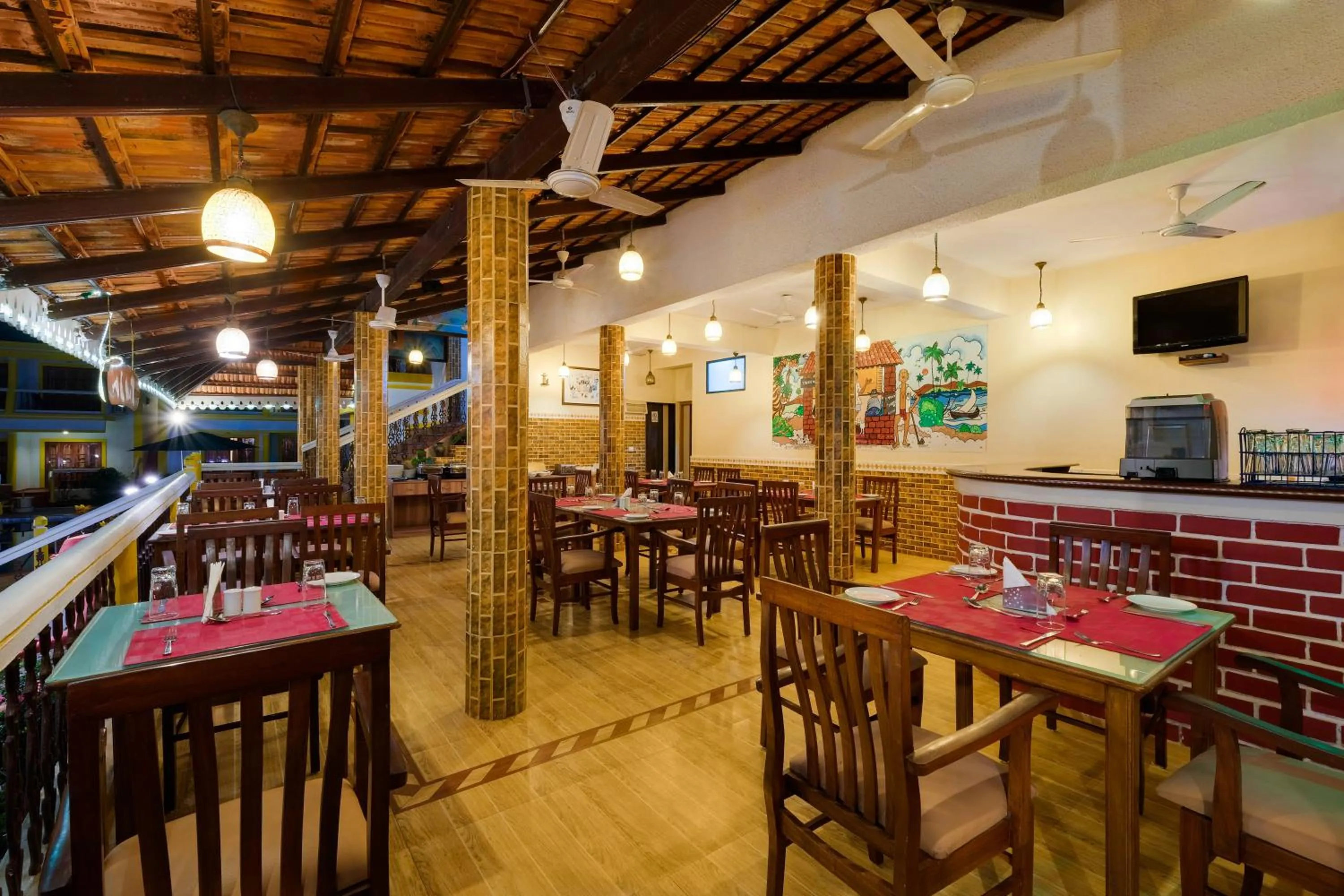 Restaurant/places to eat in Spazio Leisure Resort, Goa