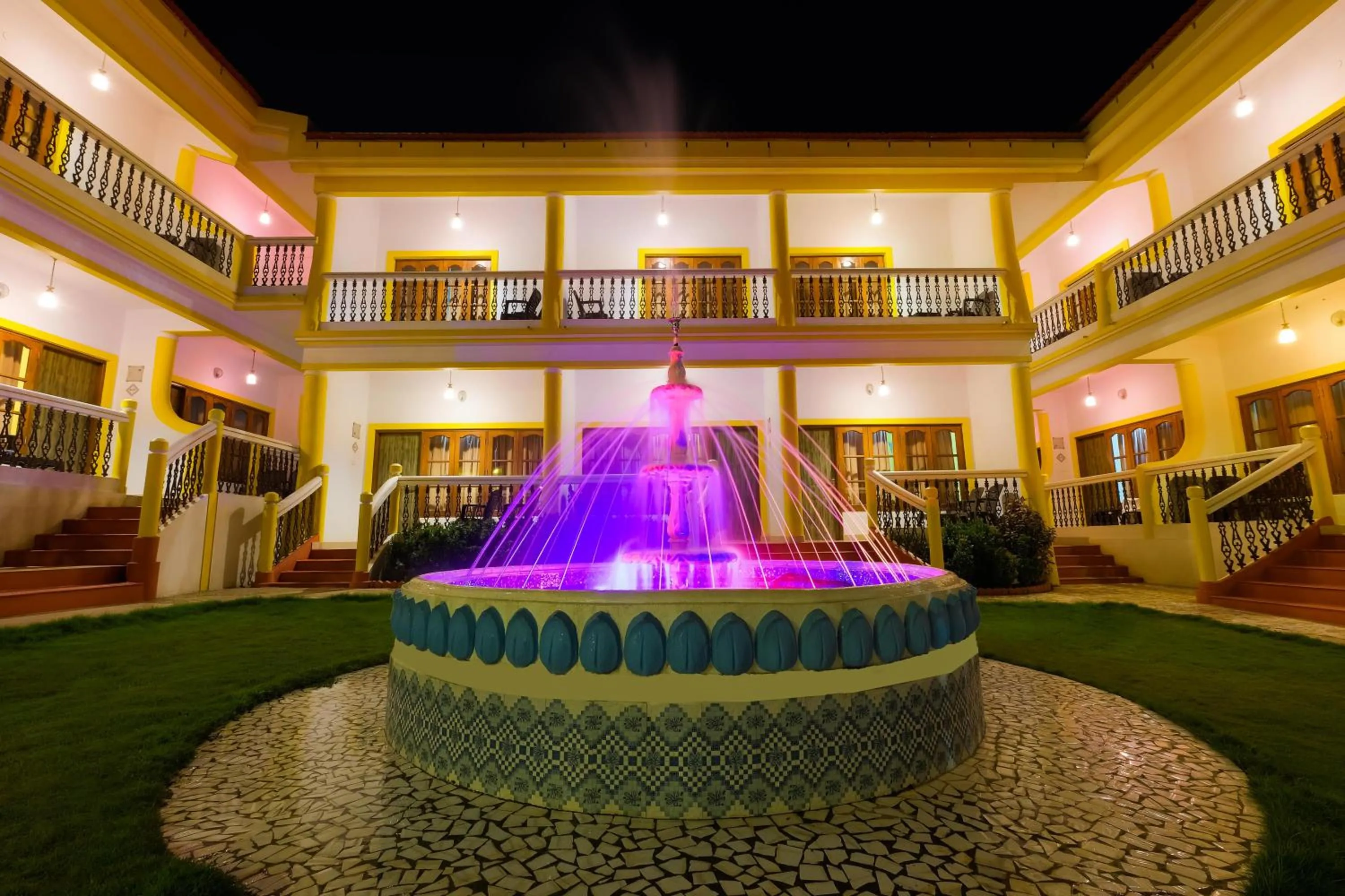 Night in Spazio Leisure Resort, Goa