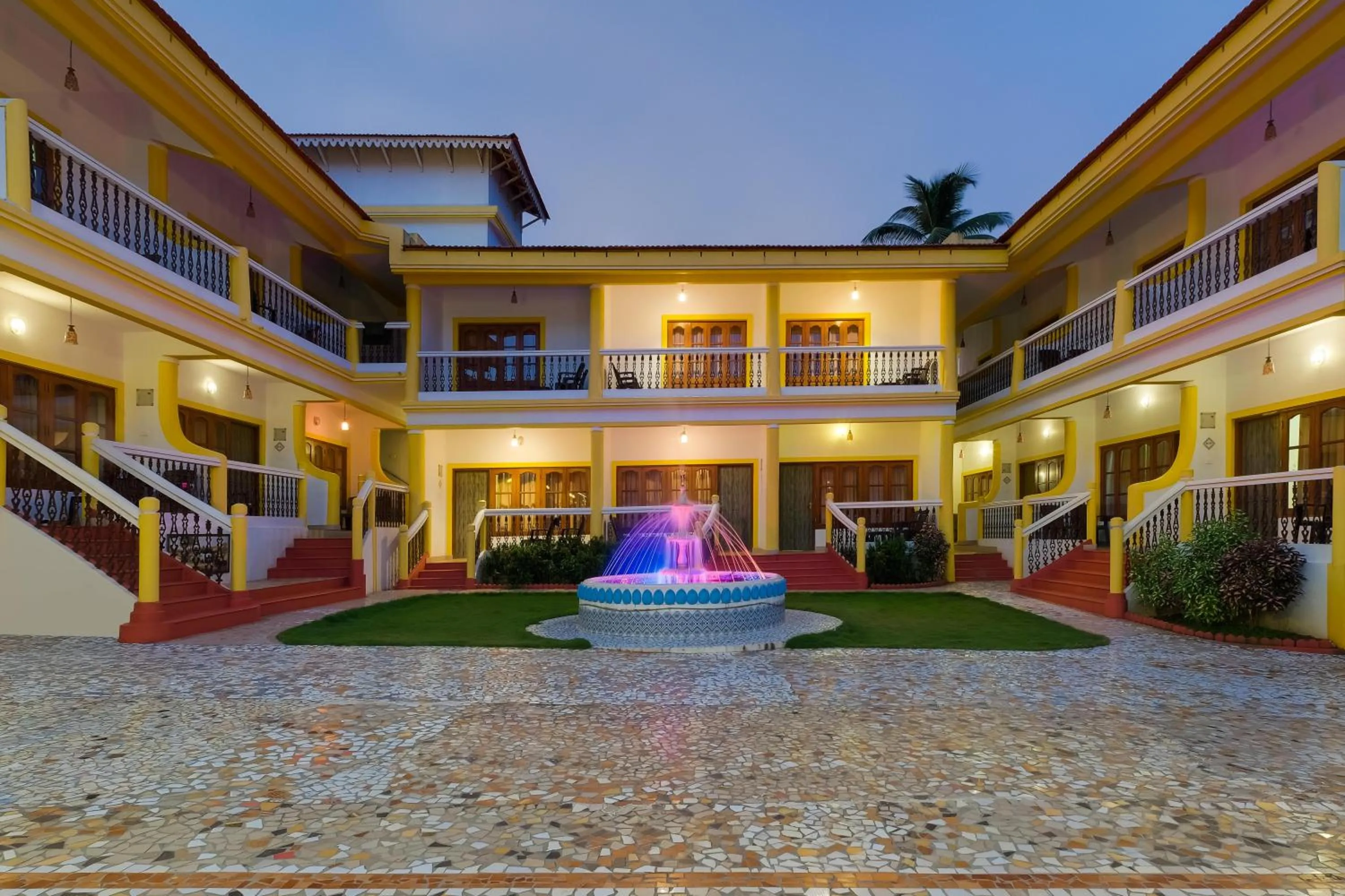 Property building in Spazio Leisure Resort, Goa
