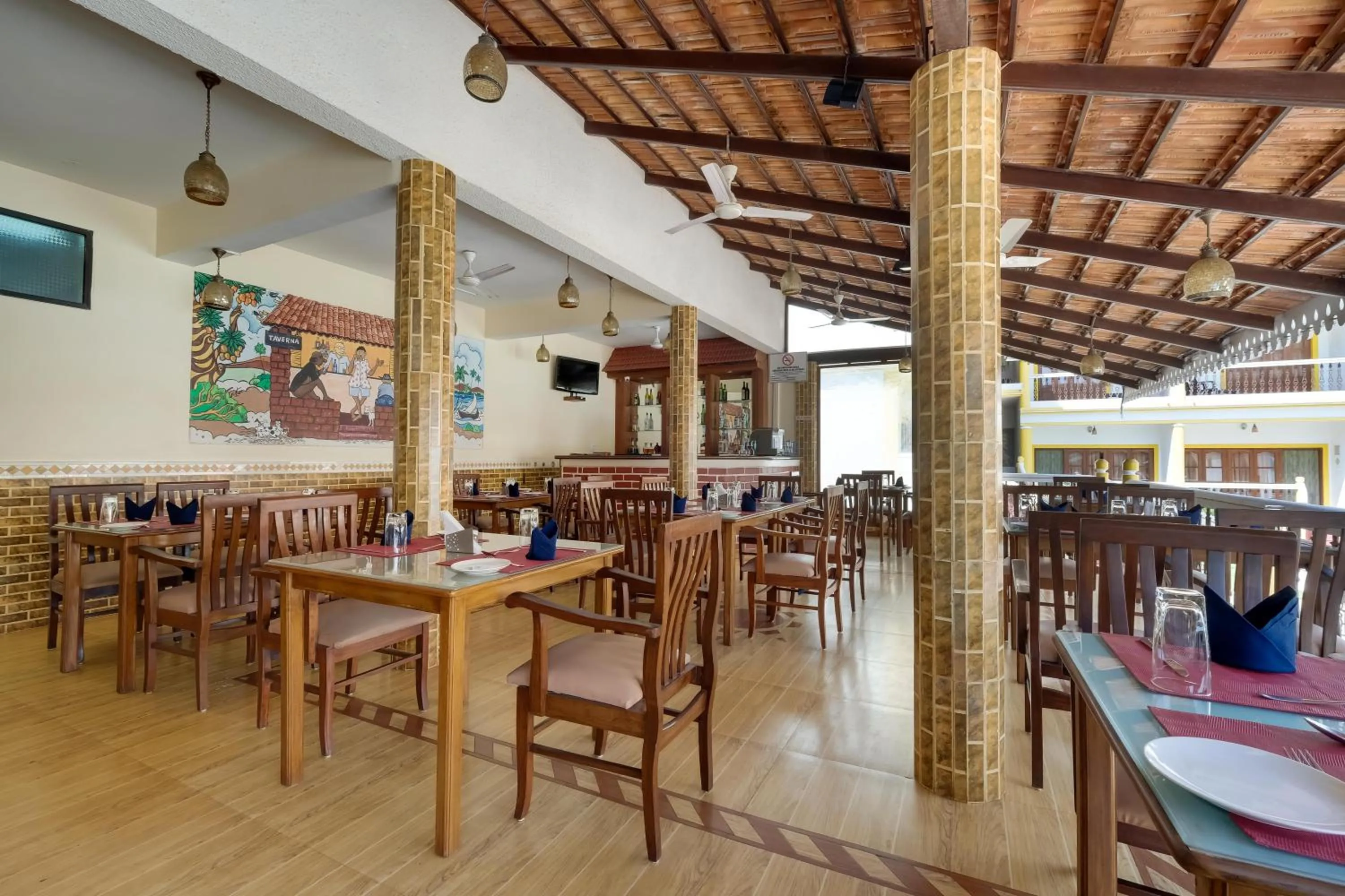 Restaurant/places to eat in Spazio Leisure Resort, Goa