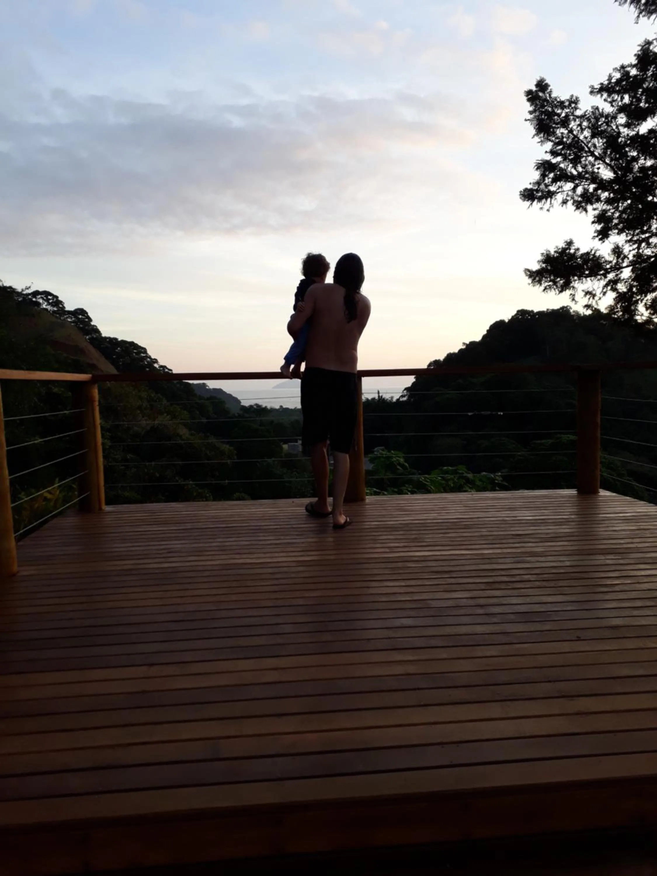 View (from property/room) in Chalé Praia Boiçucanga wi fi piscina Village Mirante Litoral Norte SP