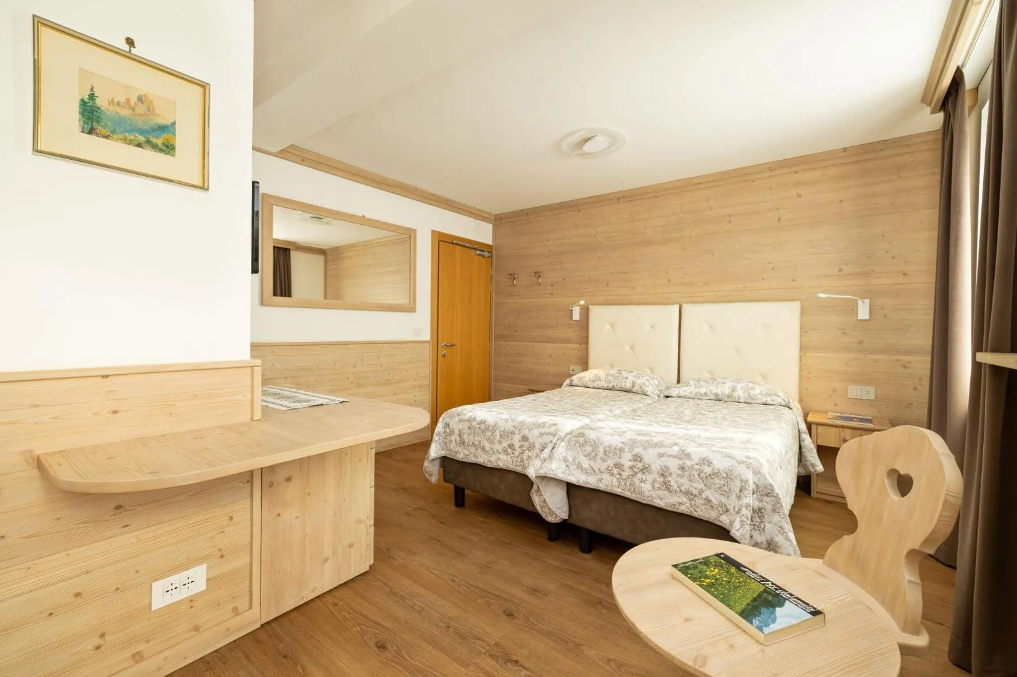 Bedroom, Bed in Hotel Pontechiesa