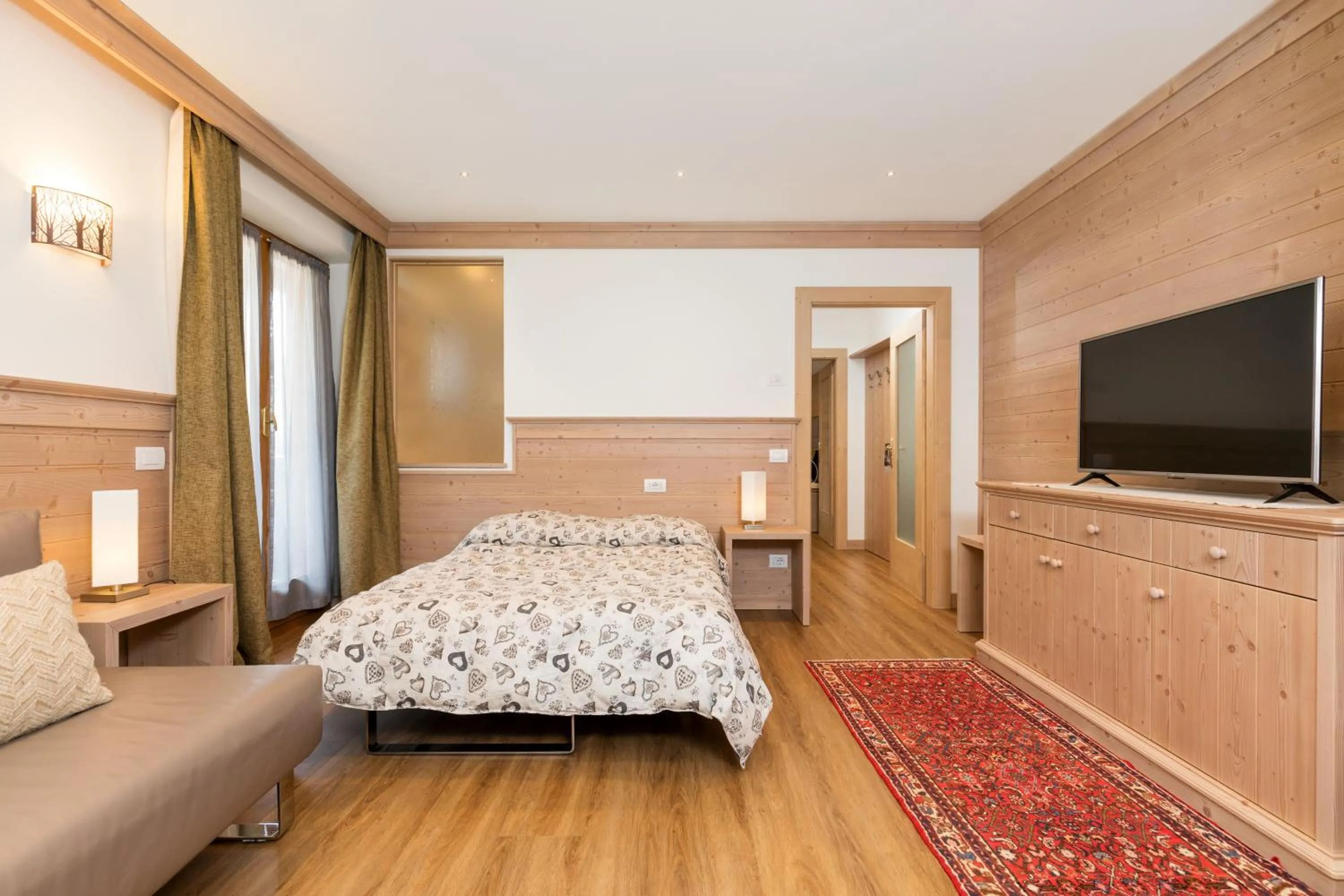 Bed in Hotel Pontechiesa