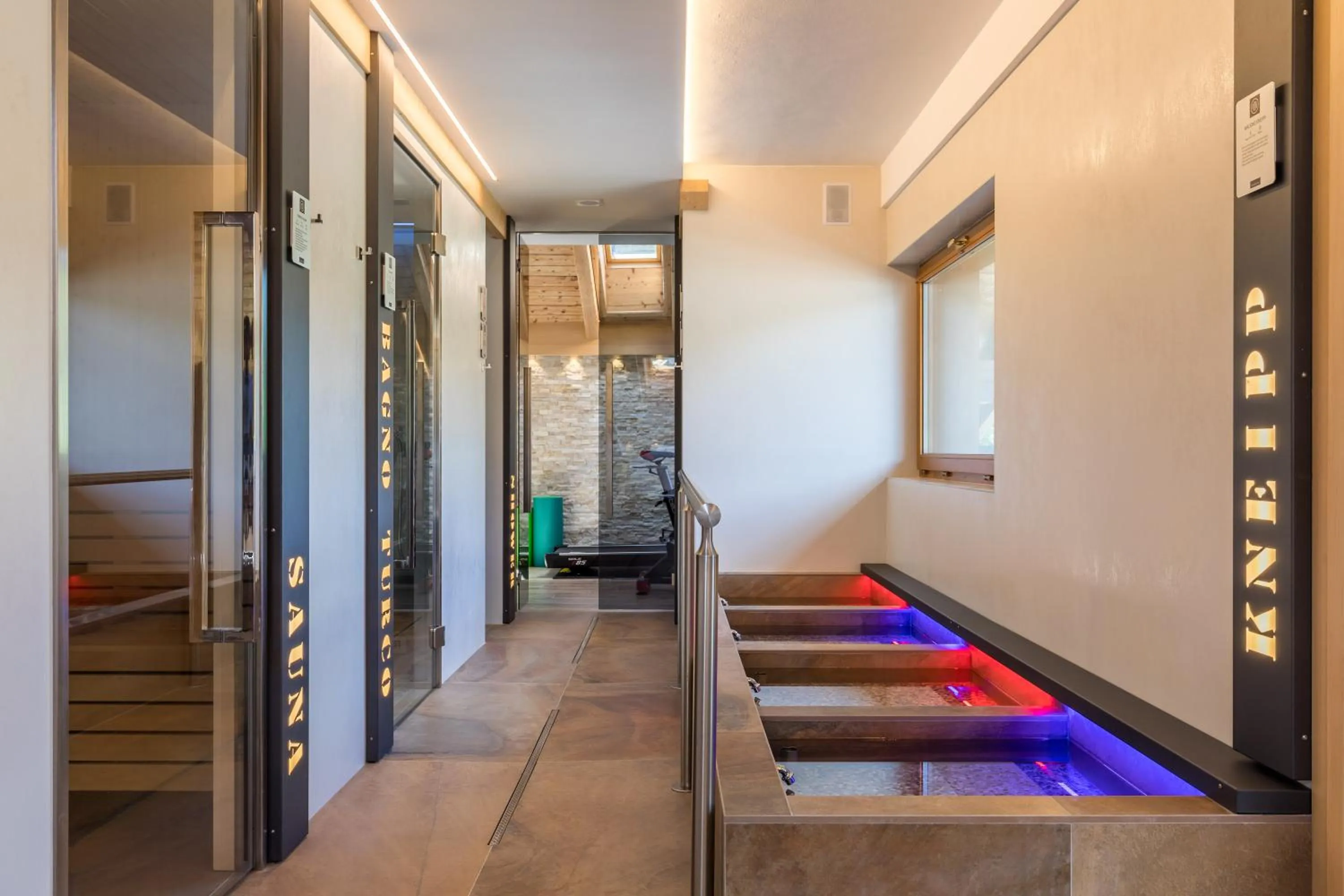 Sauna in Hotel Pontechiesa