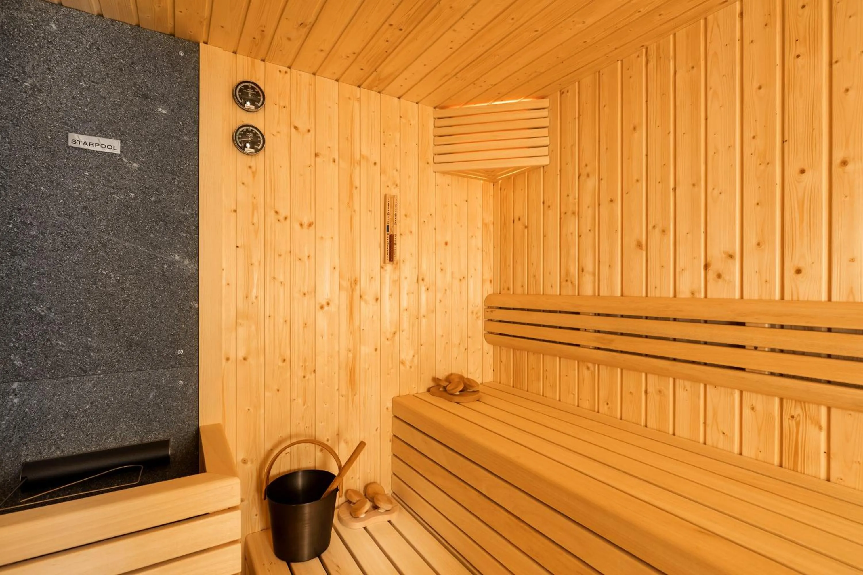Sauna in Hotel Pontechiesa