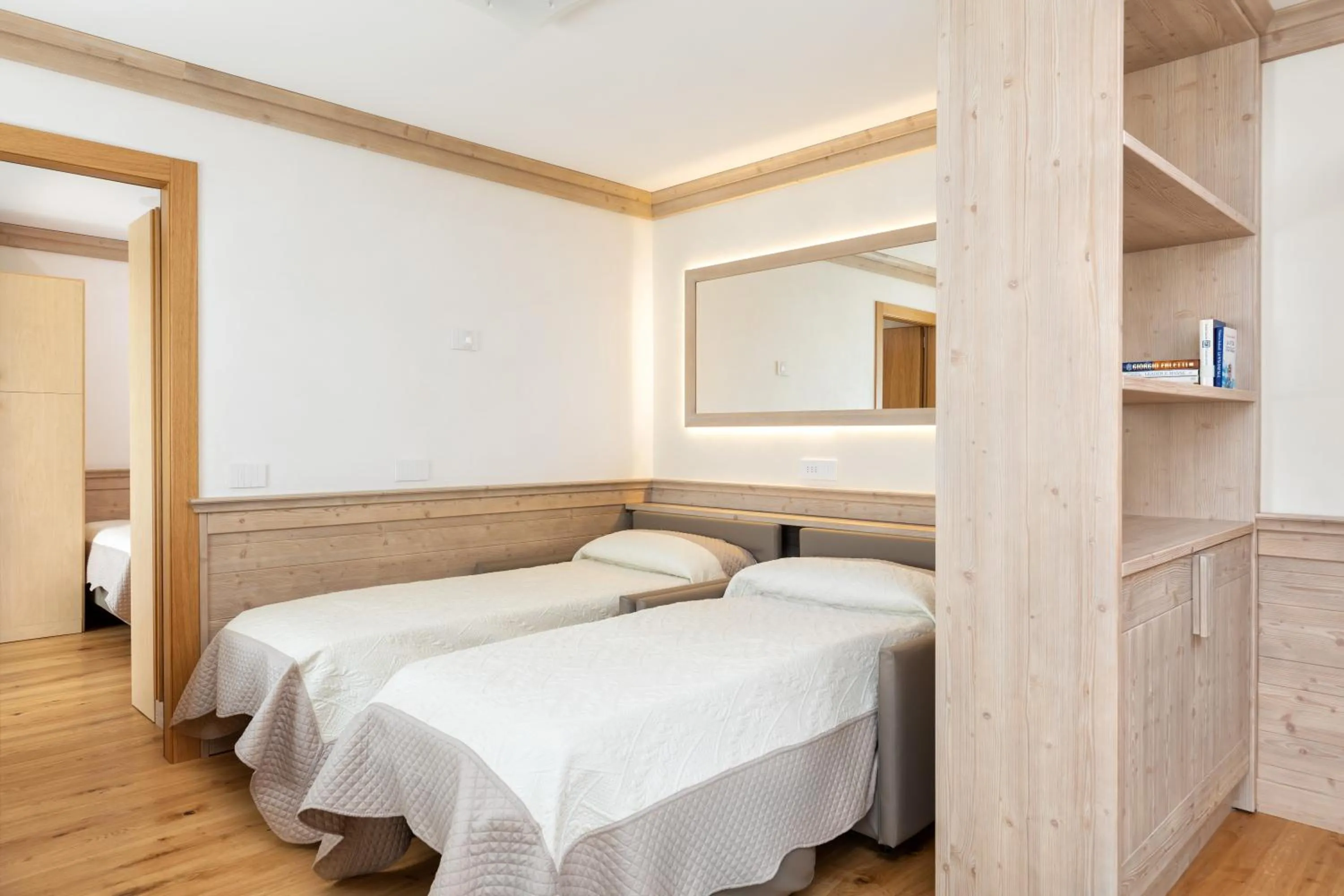 Bed in Hotel Pontechiesa