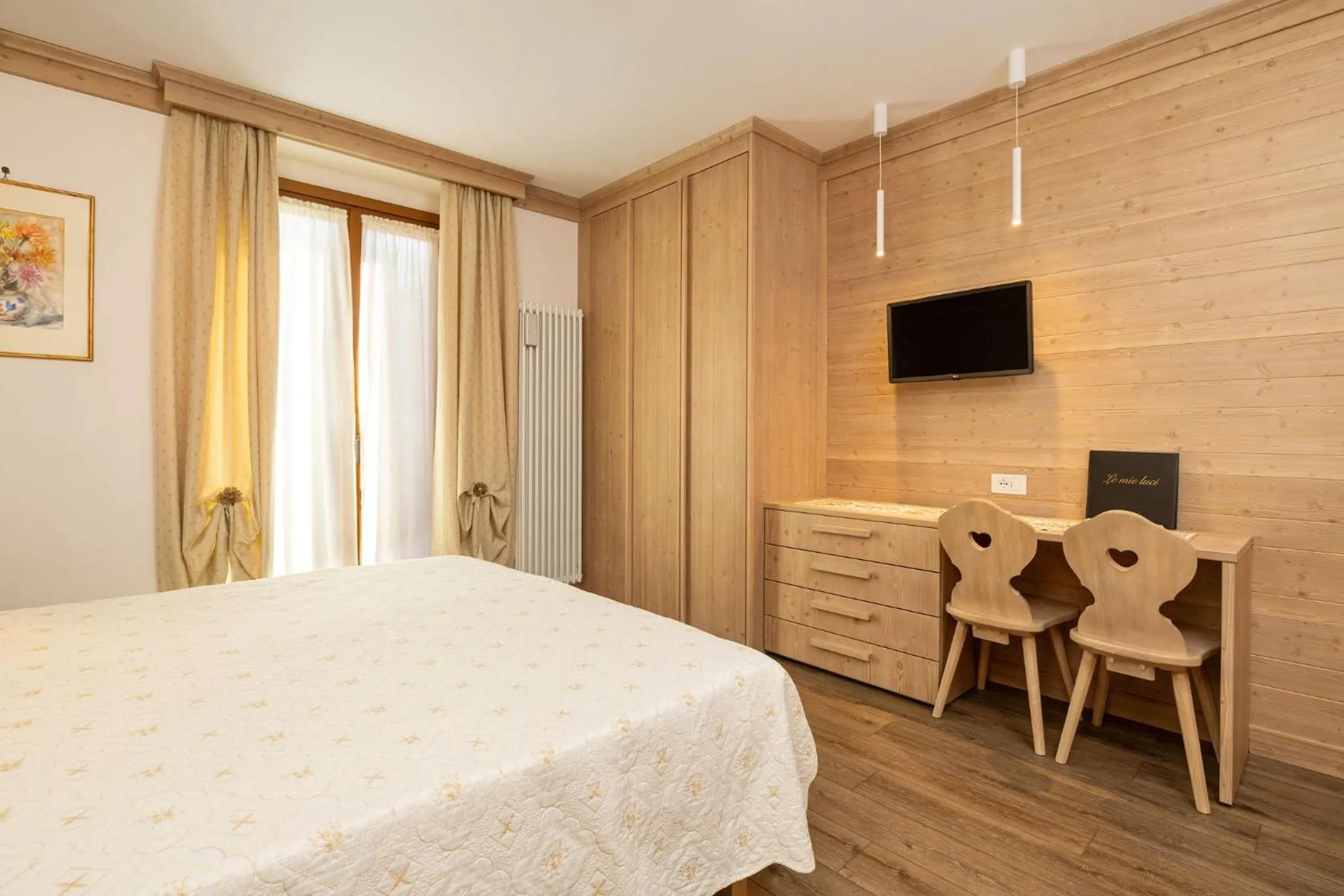 Bed in Hotel Pontechiesa