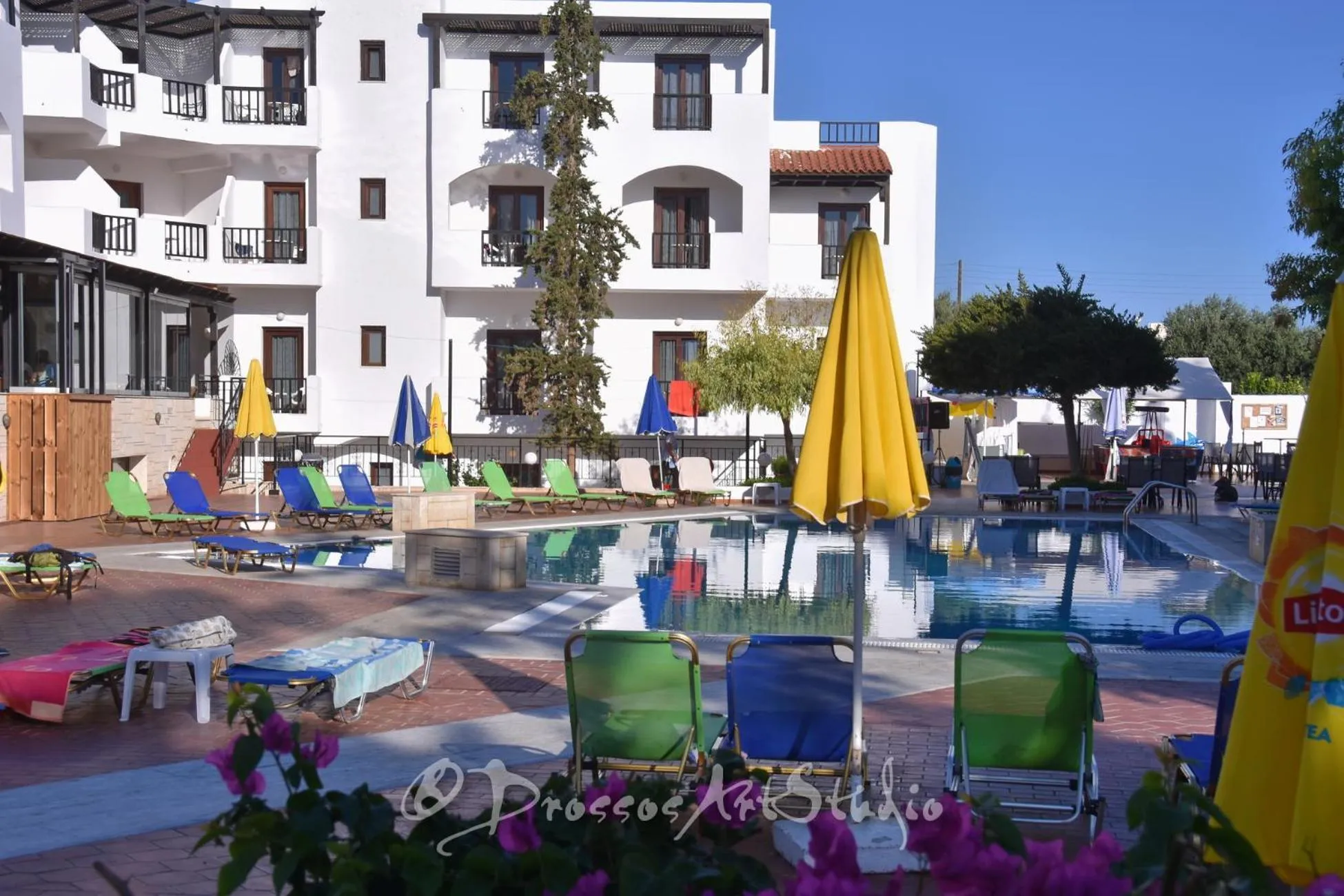 View (from property/room) in Lyda Hotel