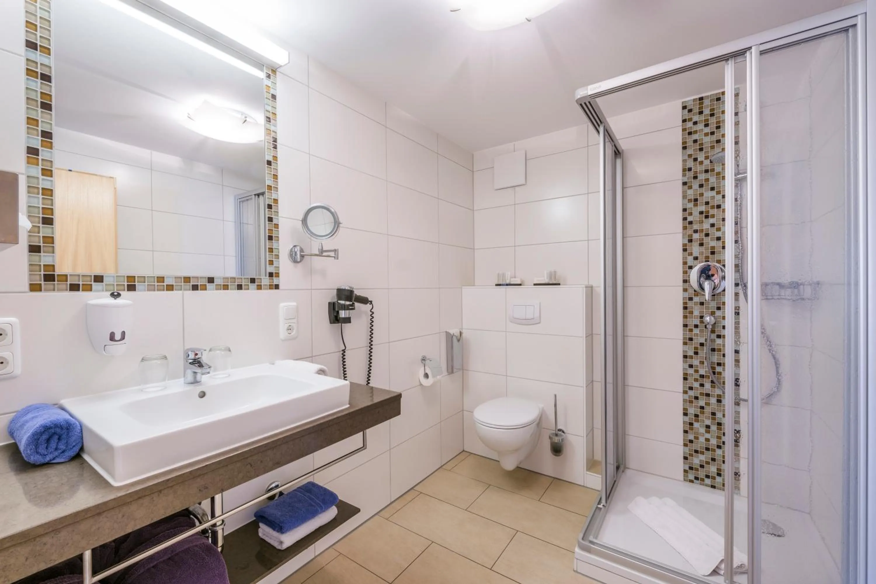 Bathroom in Wellnesshotel Waldruh