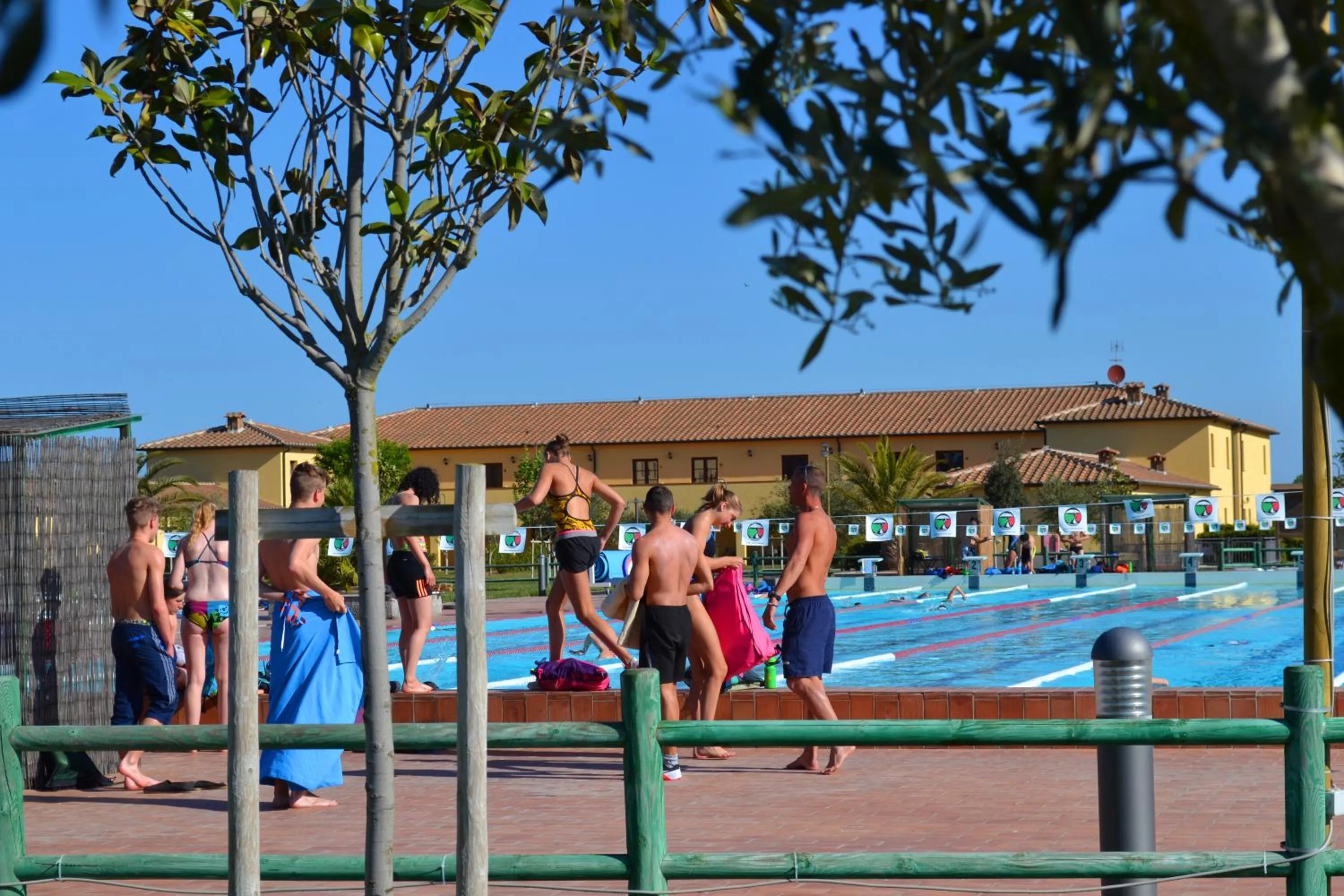 People in Poggio all'Agnello Sport & Family Holidays