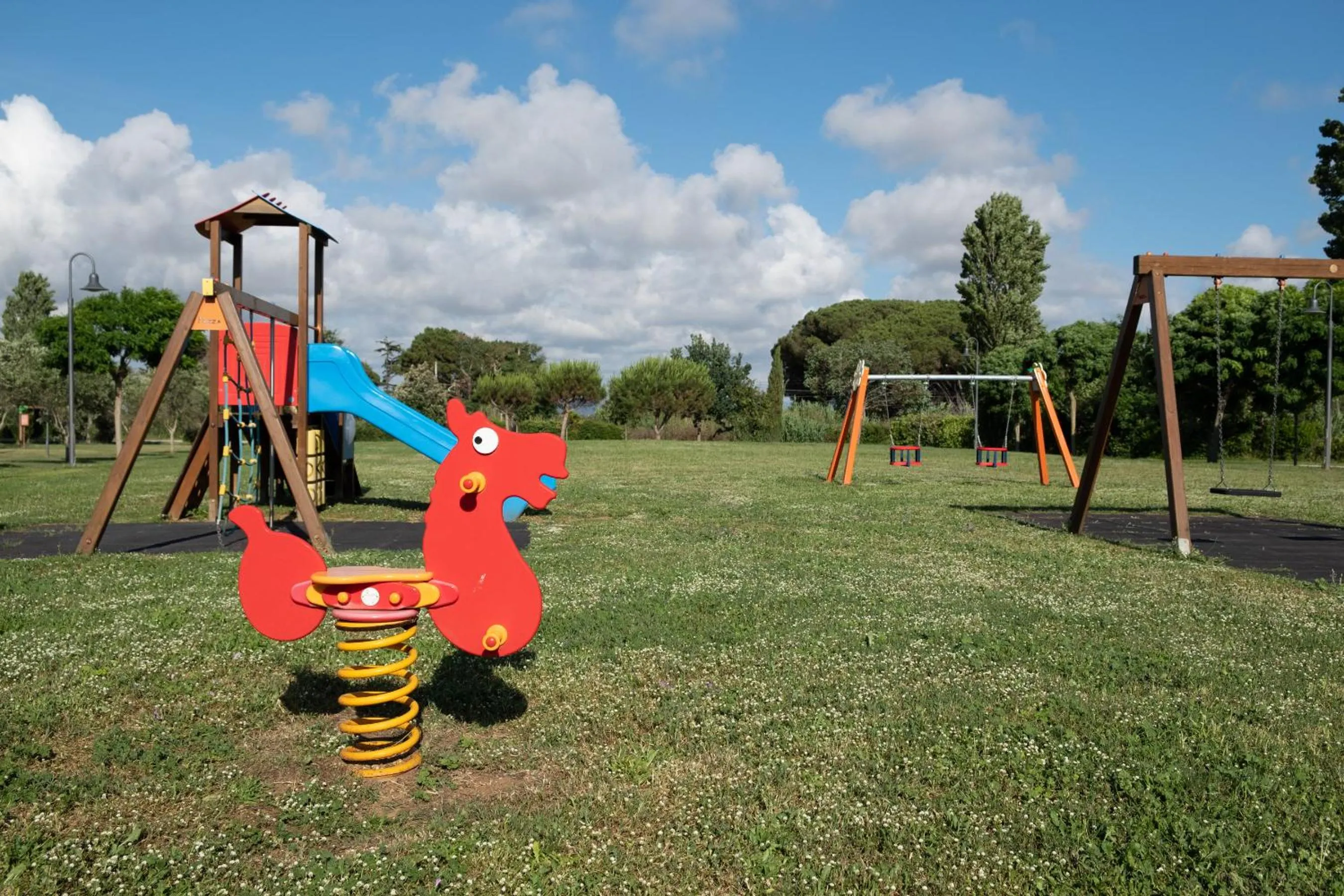 Children play ground in Poggio all'Agnello Sport & Family Holidays