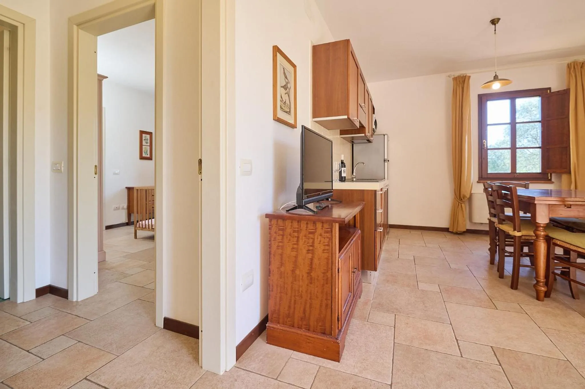 Kitchen or kitchenette in Poggio all'Agnello Sport & Family Holidays