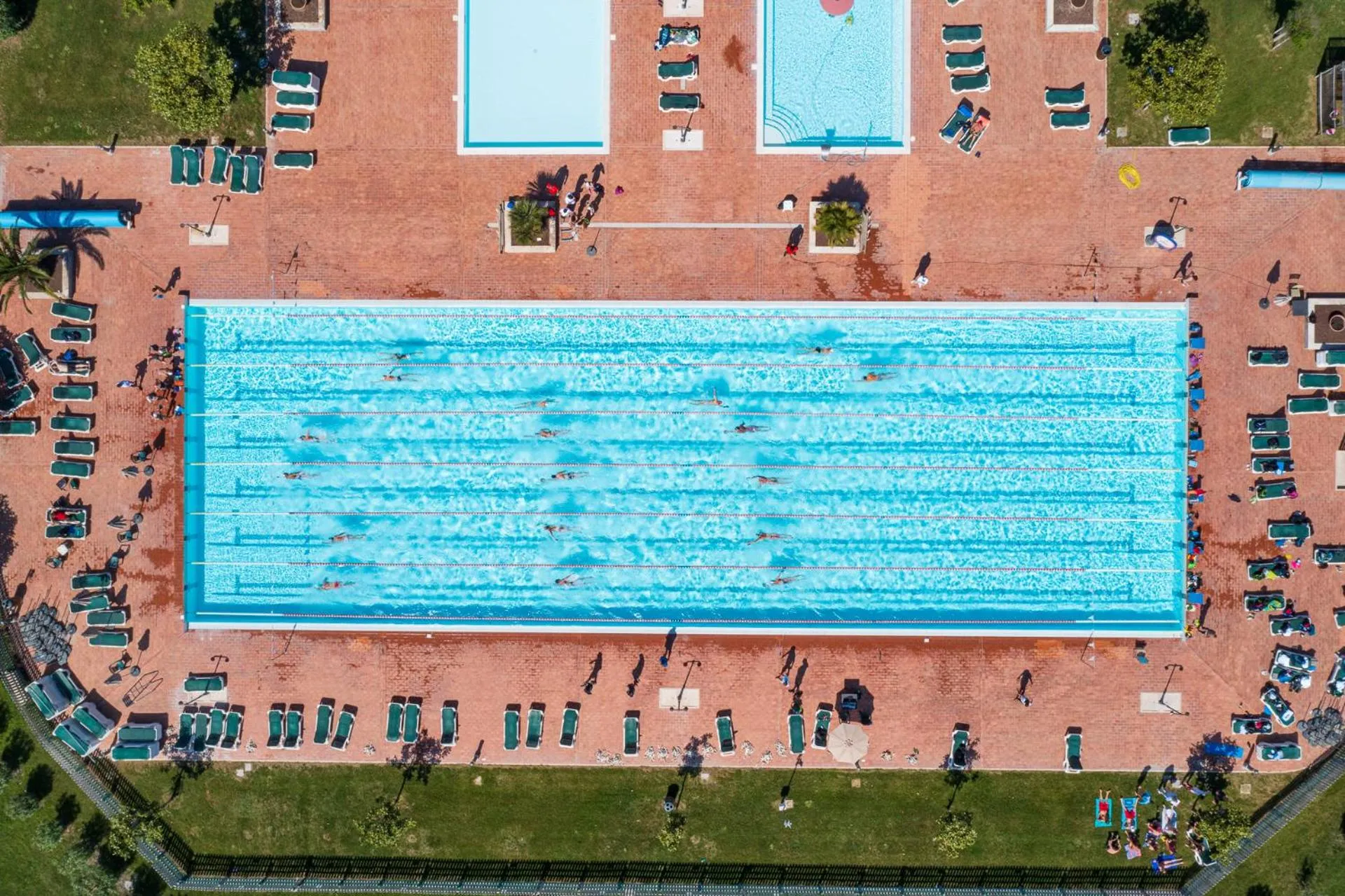 Bird's eye view in Poggio all'Agnello Sport & Family Holidays