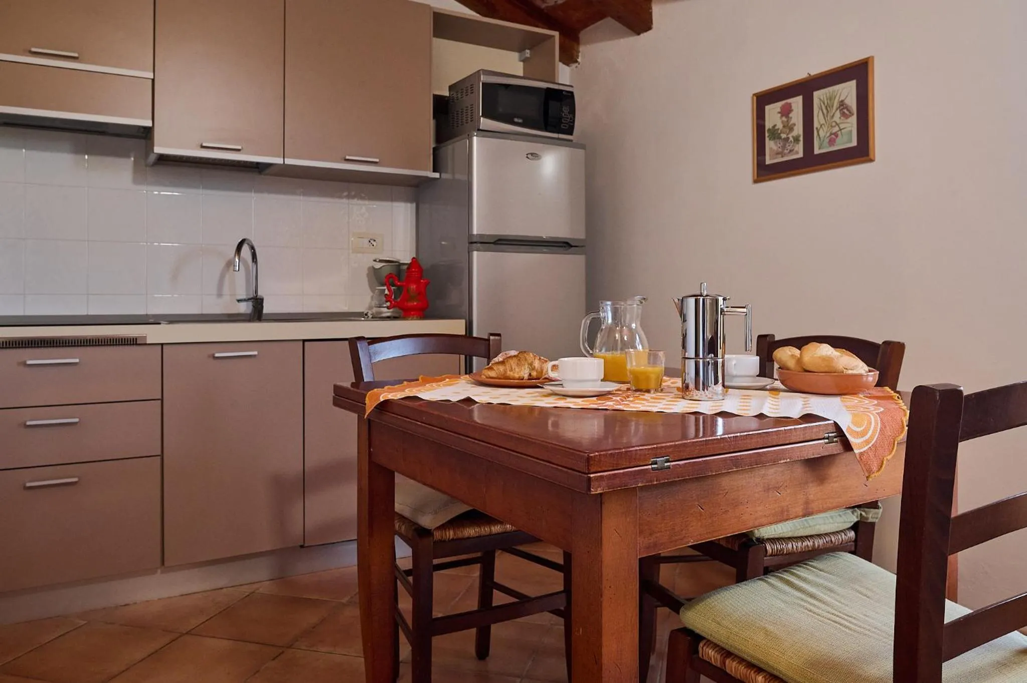 Kitchen or kitchenette in Poggio all'Agnello Sport & Family Holidays
