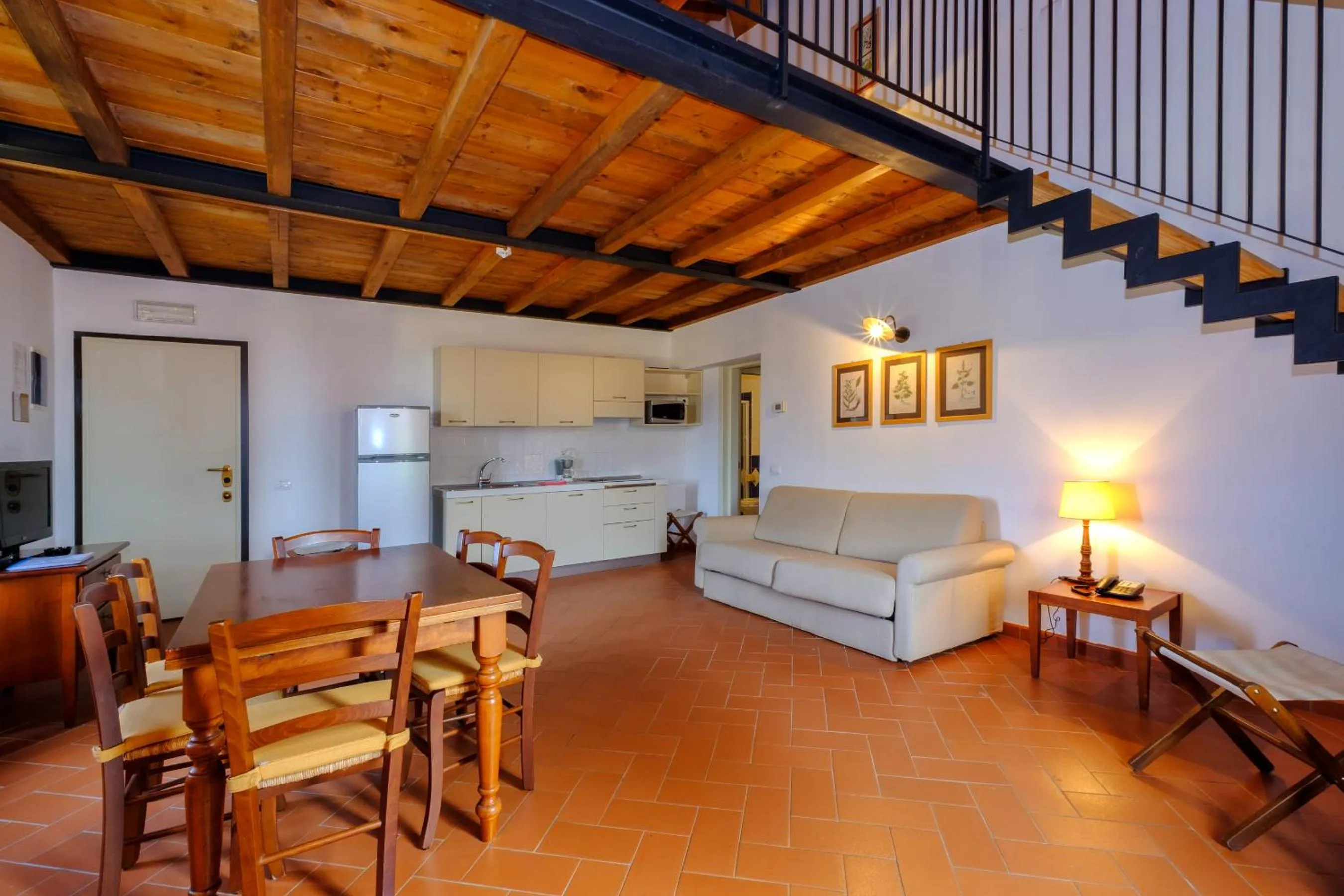 Living room in Poggio all'Agnello Sport & Family Holidays