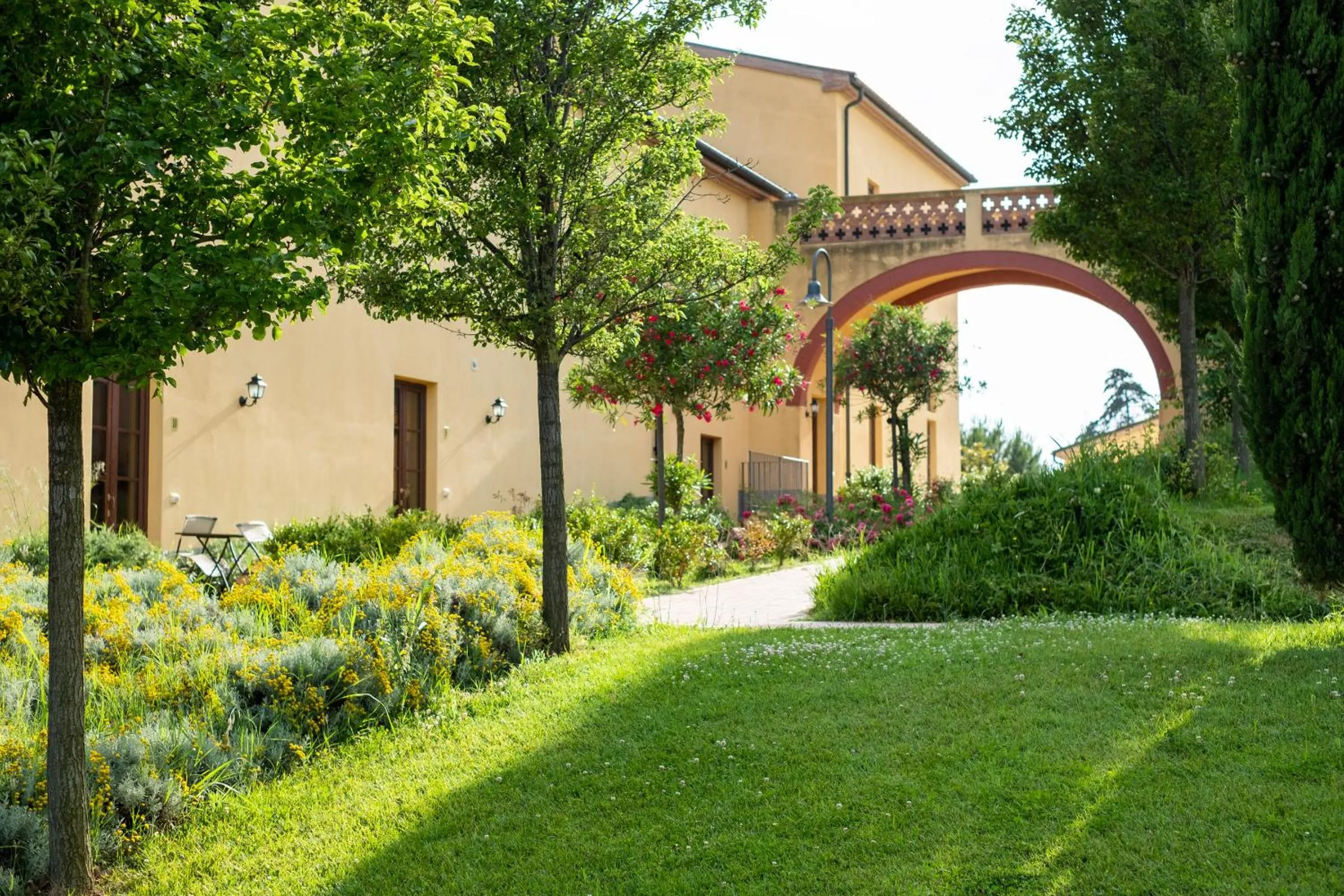 Garden in Poggio all'Agnello Sport & Family Holidays