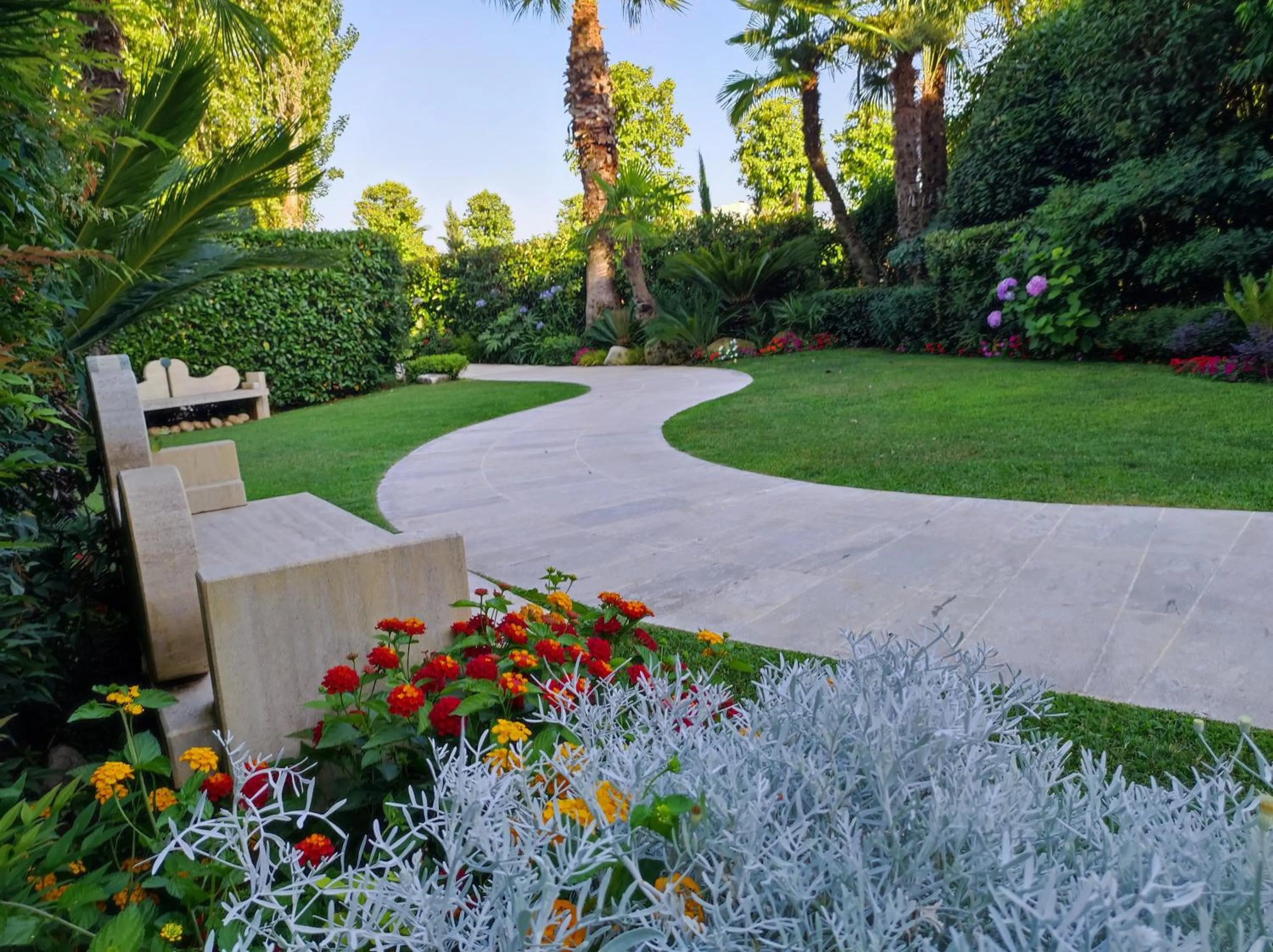 Garden in Hotel Liola'