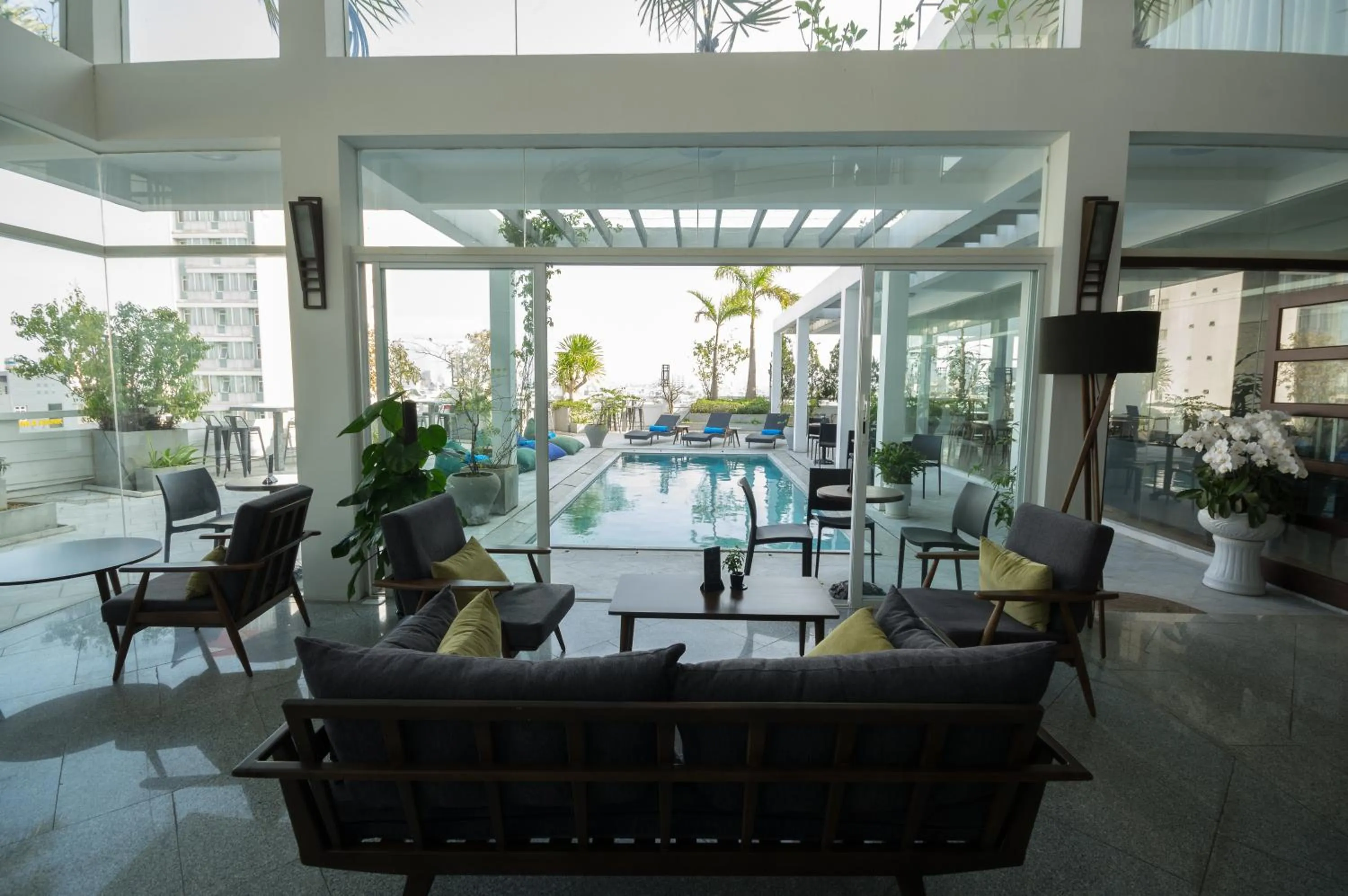 Lobby or reception in Danang Boutique Hotel