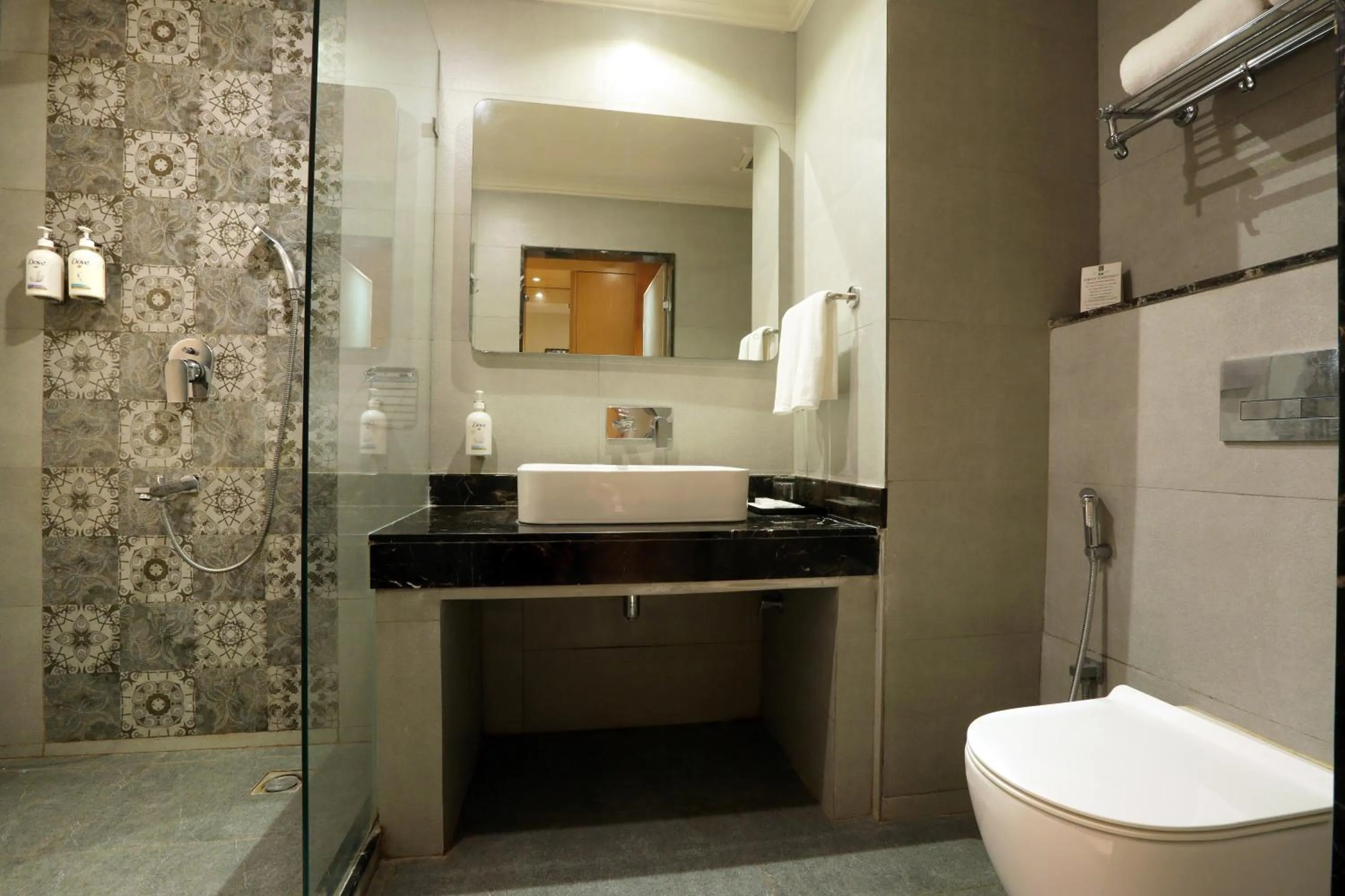 Bathroom in Resort De Coracao - Calangute , Goa