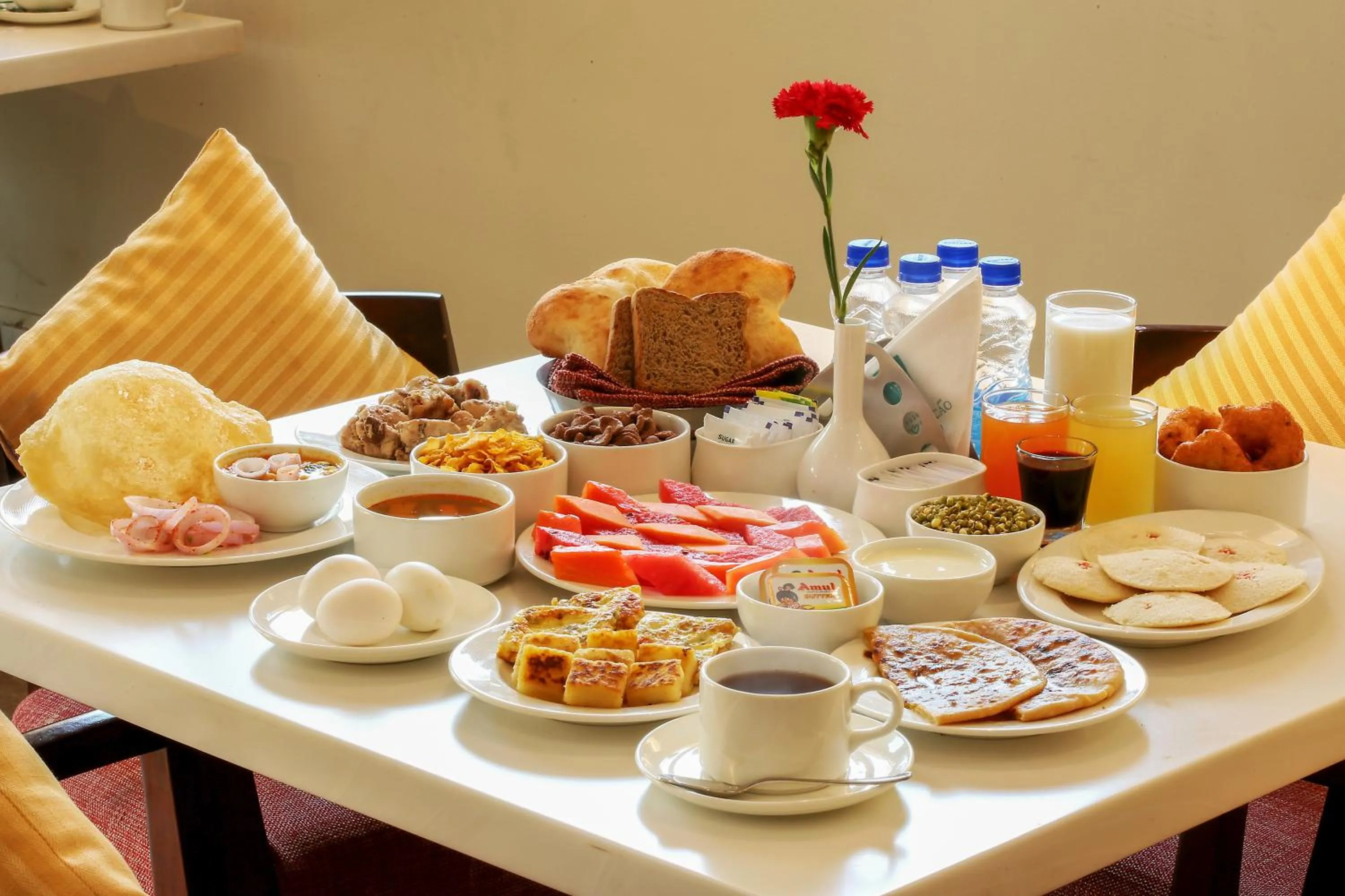 Breakfast in Resort De Coracao - Calangute , Goa