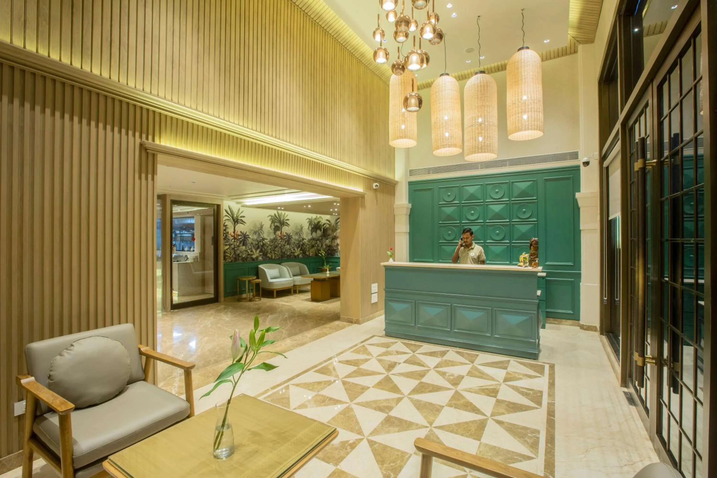 Lobby or reception in Resort De Coracao - Calangute , Goa