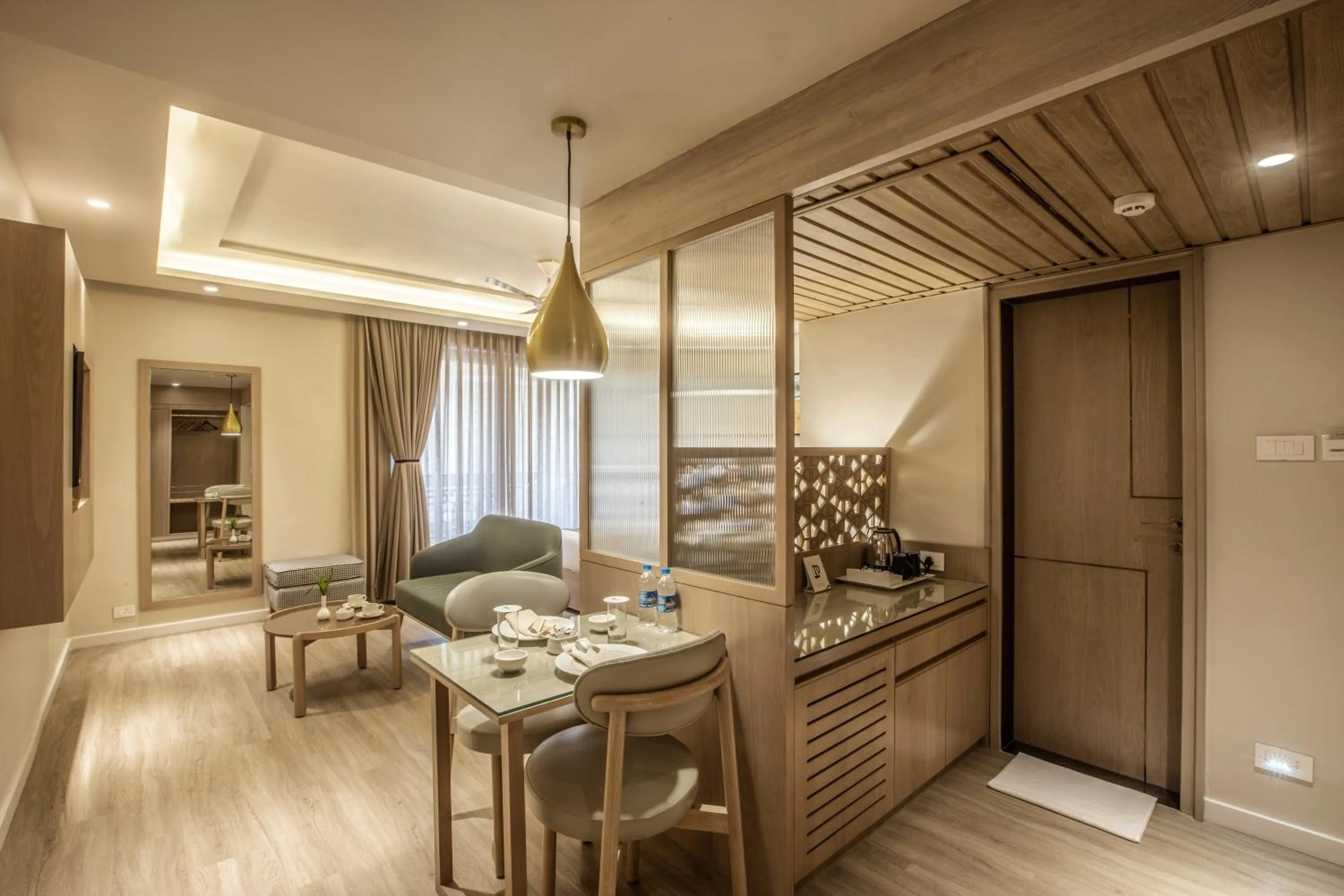 Dining area in Resort De Coracao - Calangute , Goa