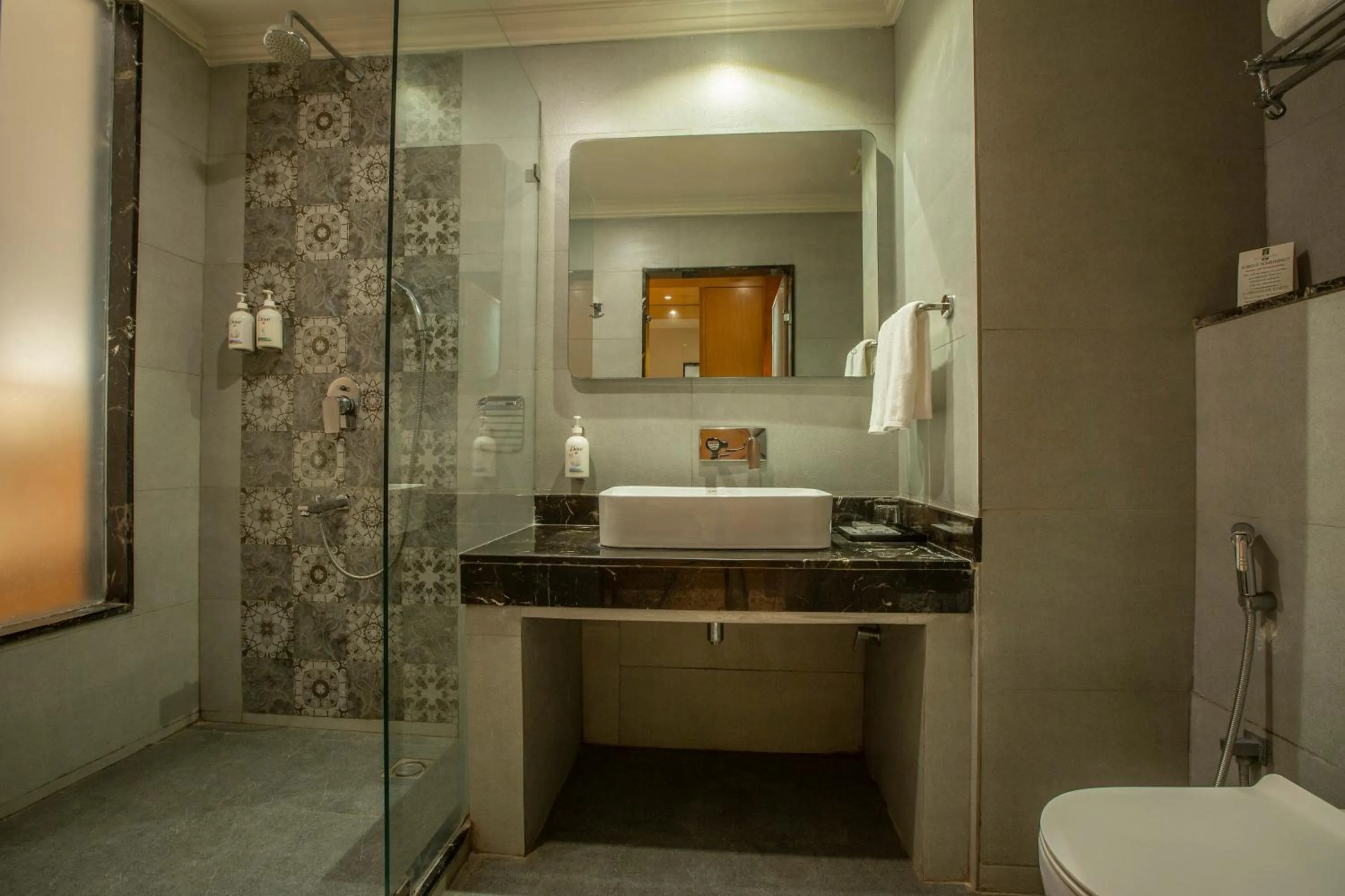 Shower in Resort De Coracao - Calangute , Goa
