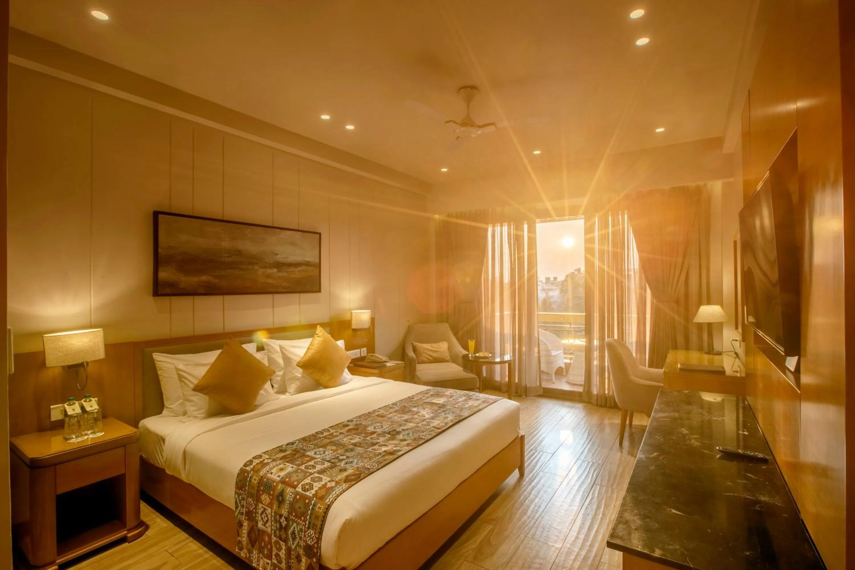 Bedroom, Bed in Resort De Coracao - Calangute , Goa