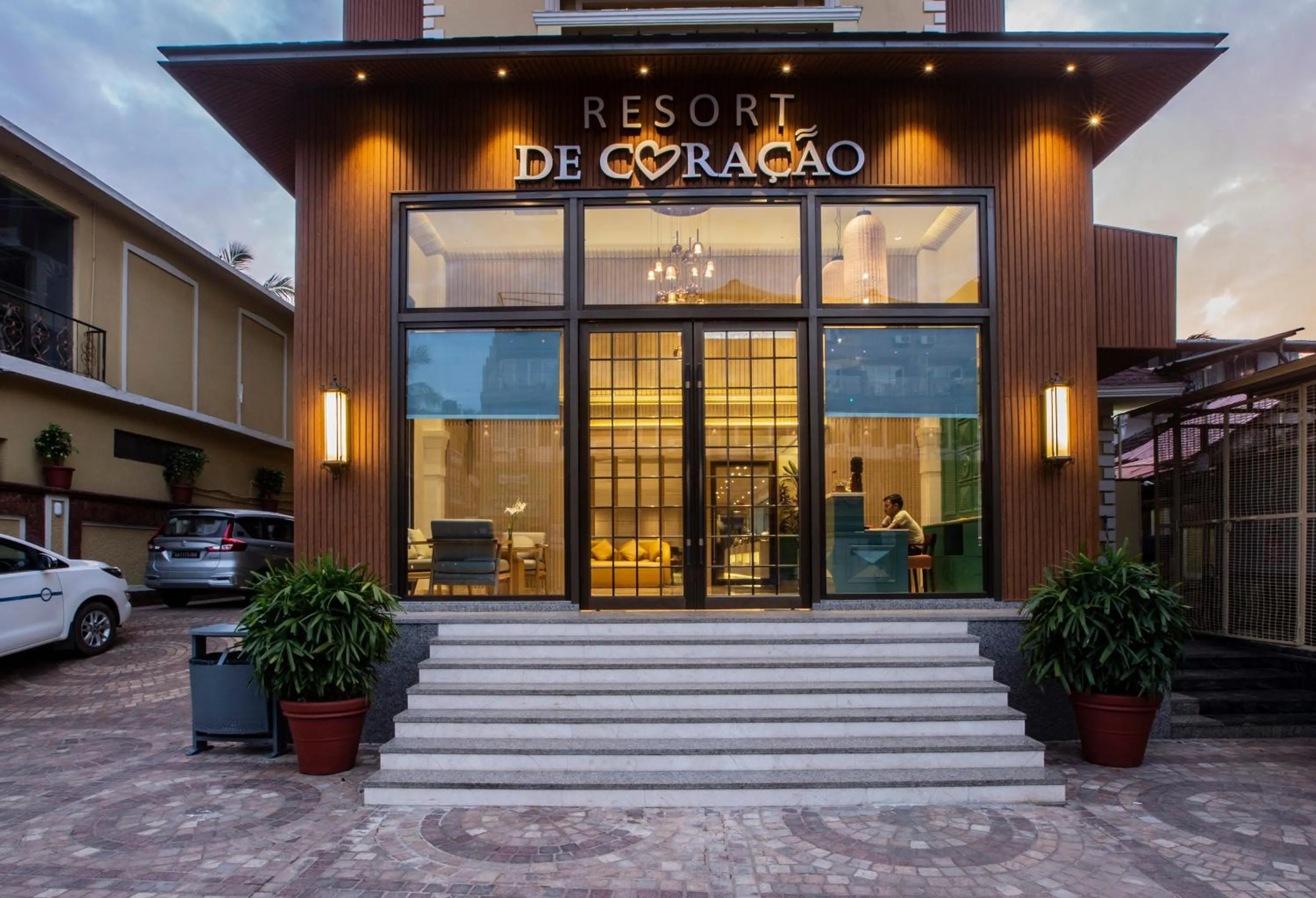 Facade/entrance in Resort De Coracao - Calangute , Goa