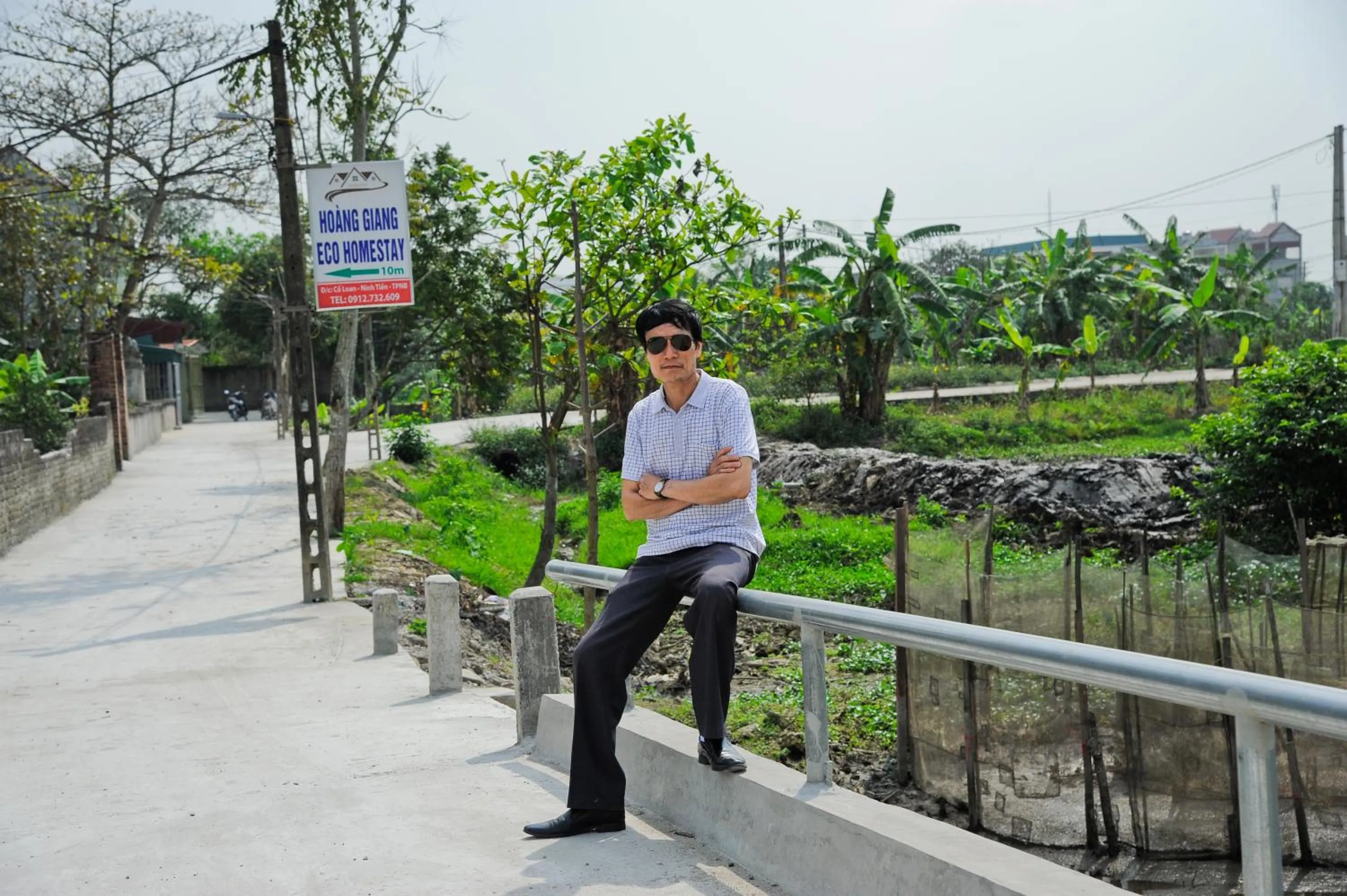 Property logo or sign in Hoang Giang Homestay