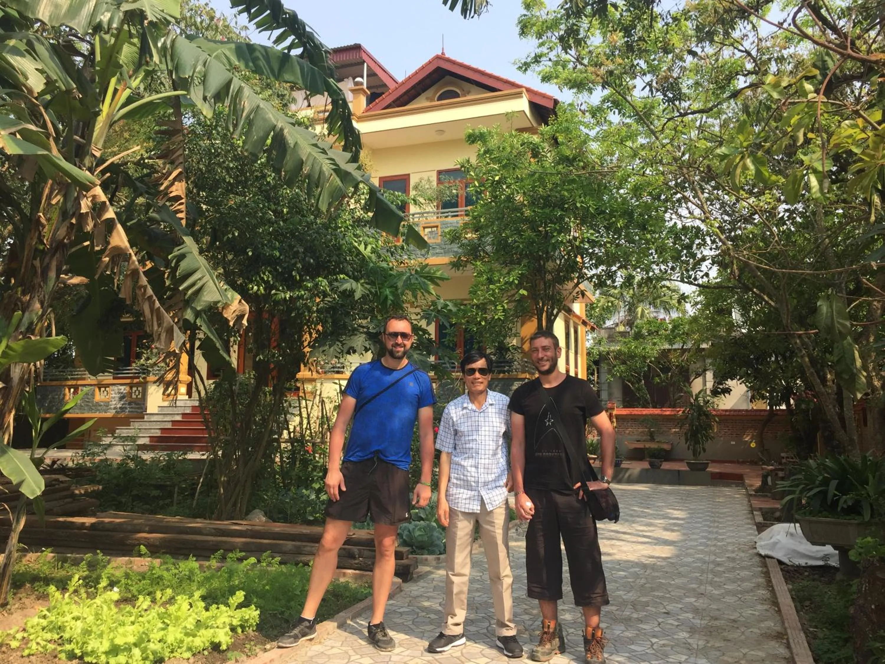 Garden in Hoang Giang Homestay