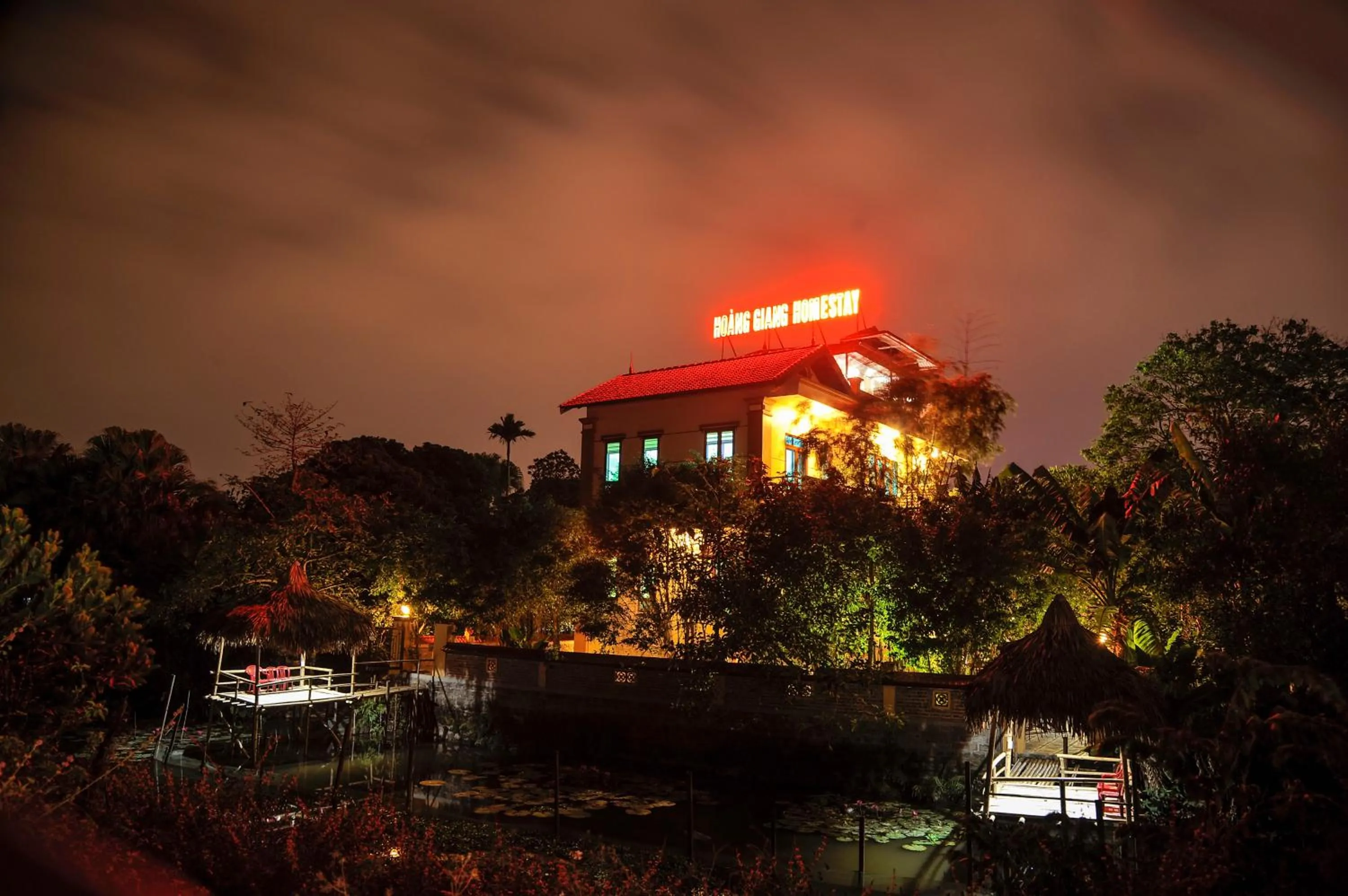 Floor plan in Hoang Giang Homestay