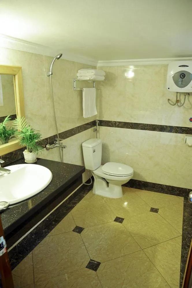 Toilet in Hoang Giang Homestay