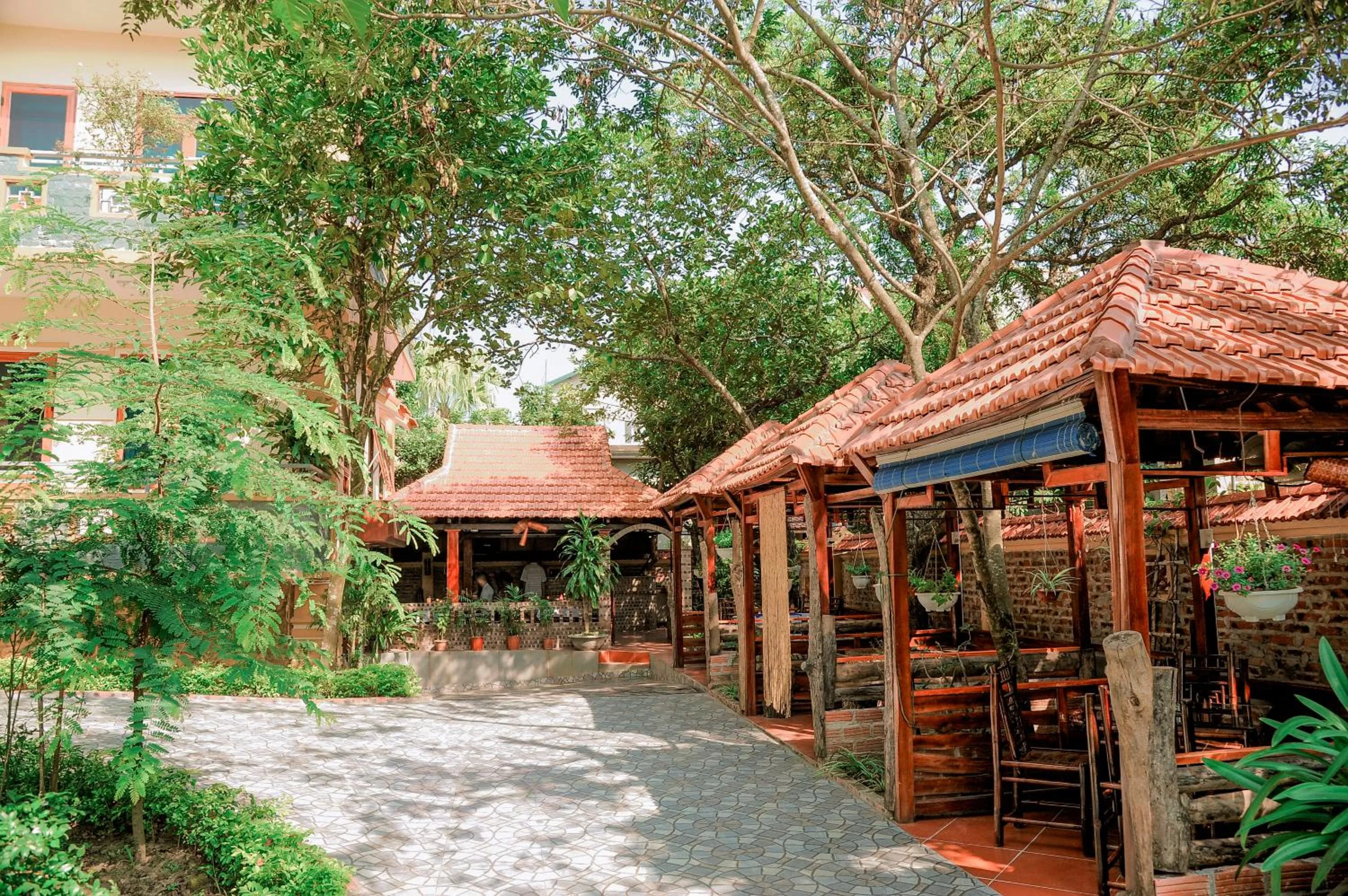Dining area in Hoang Giang Homestay