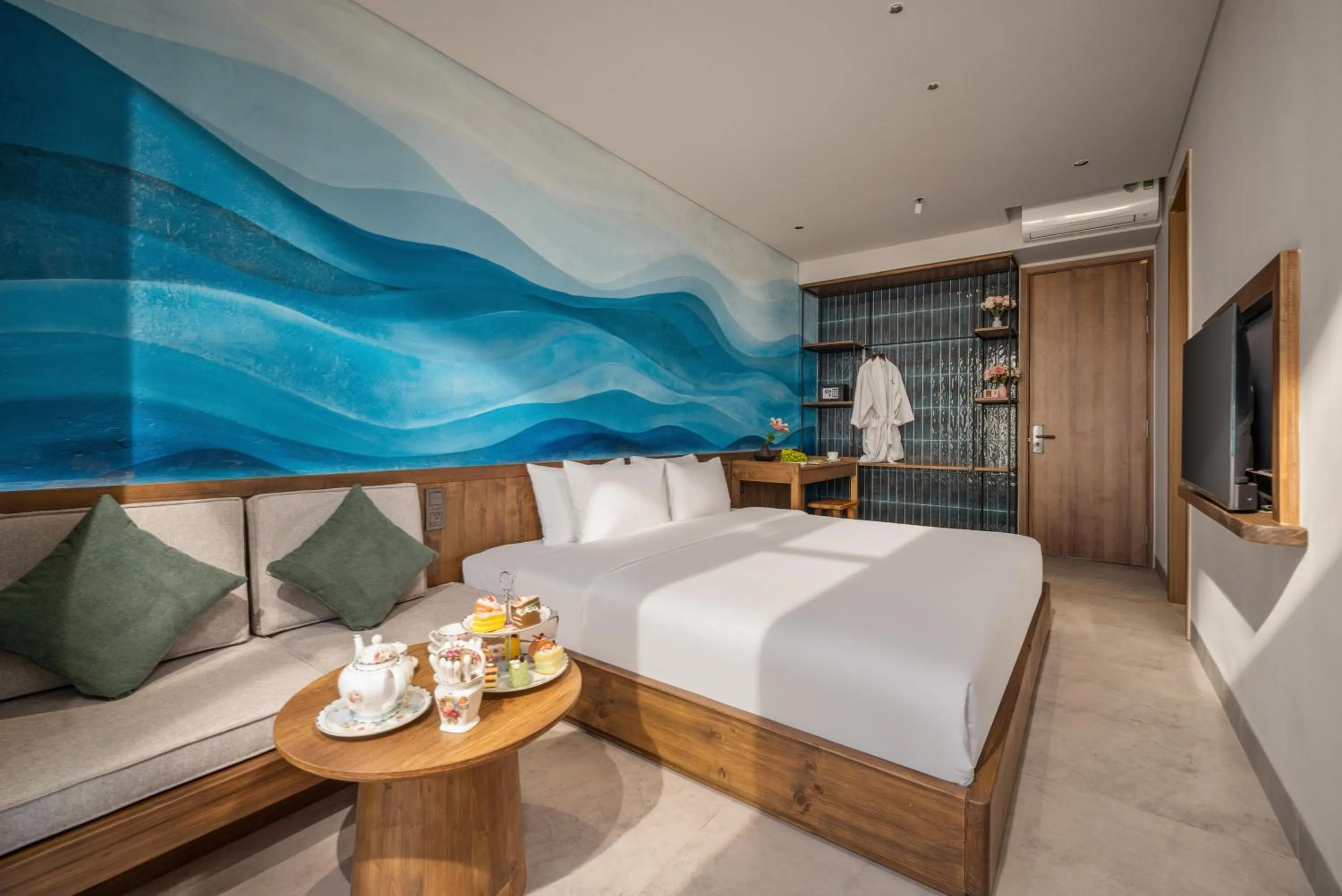 Bed in The Herriott Hotel & Suite